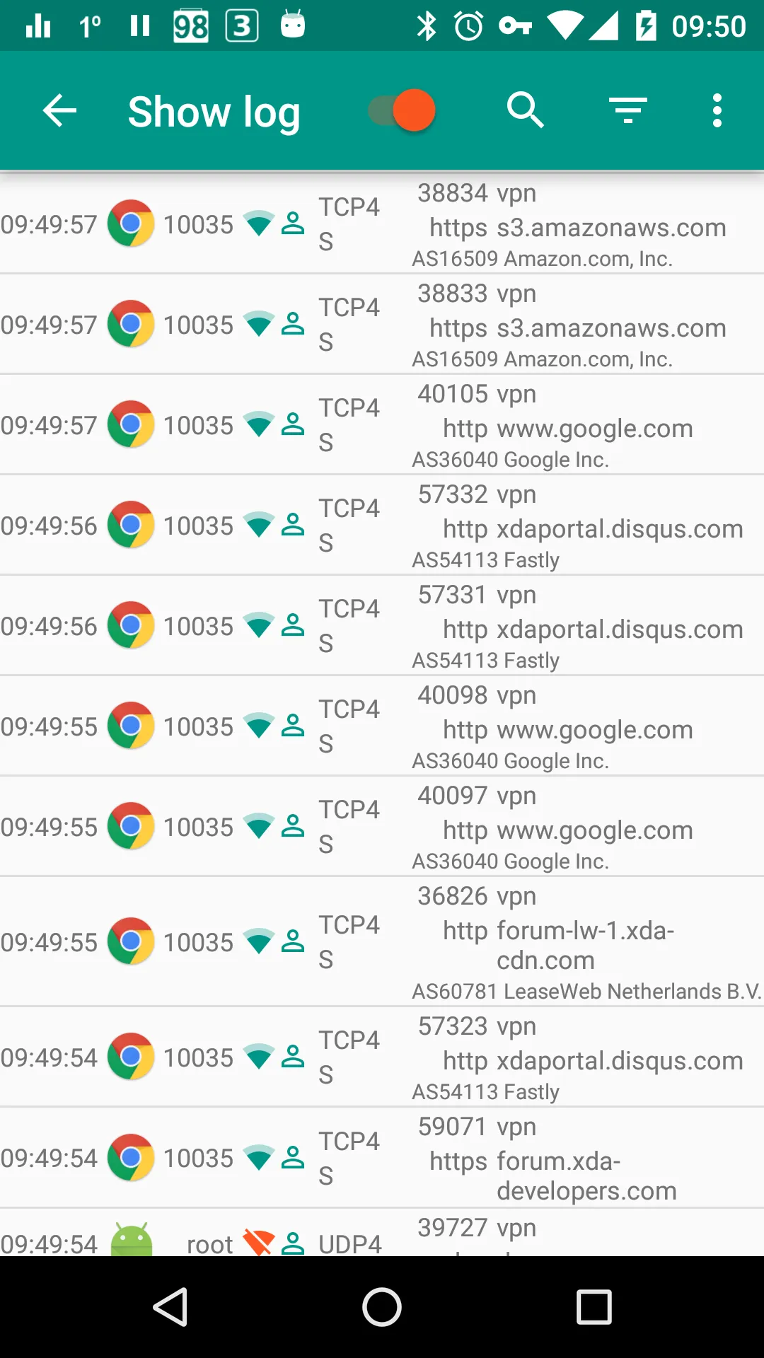 NetGuard - no-root firewall | Indus Appstore | Screenshot