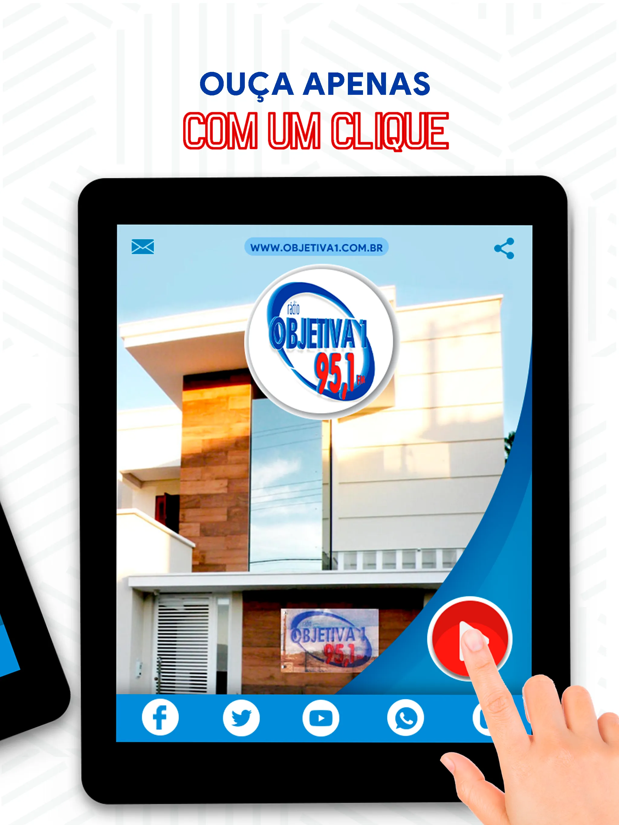 Objetiva 1 FM | Indus Appstore | Screenshot