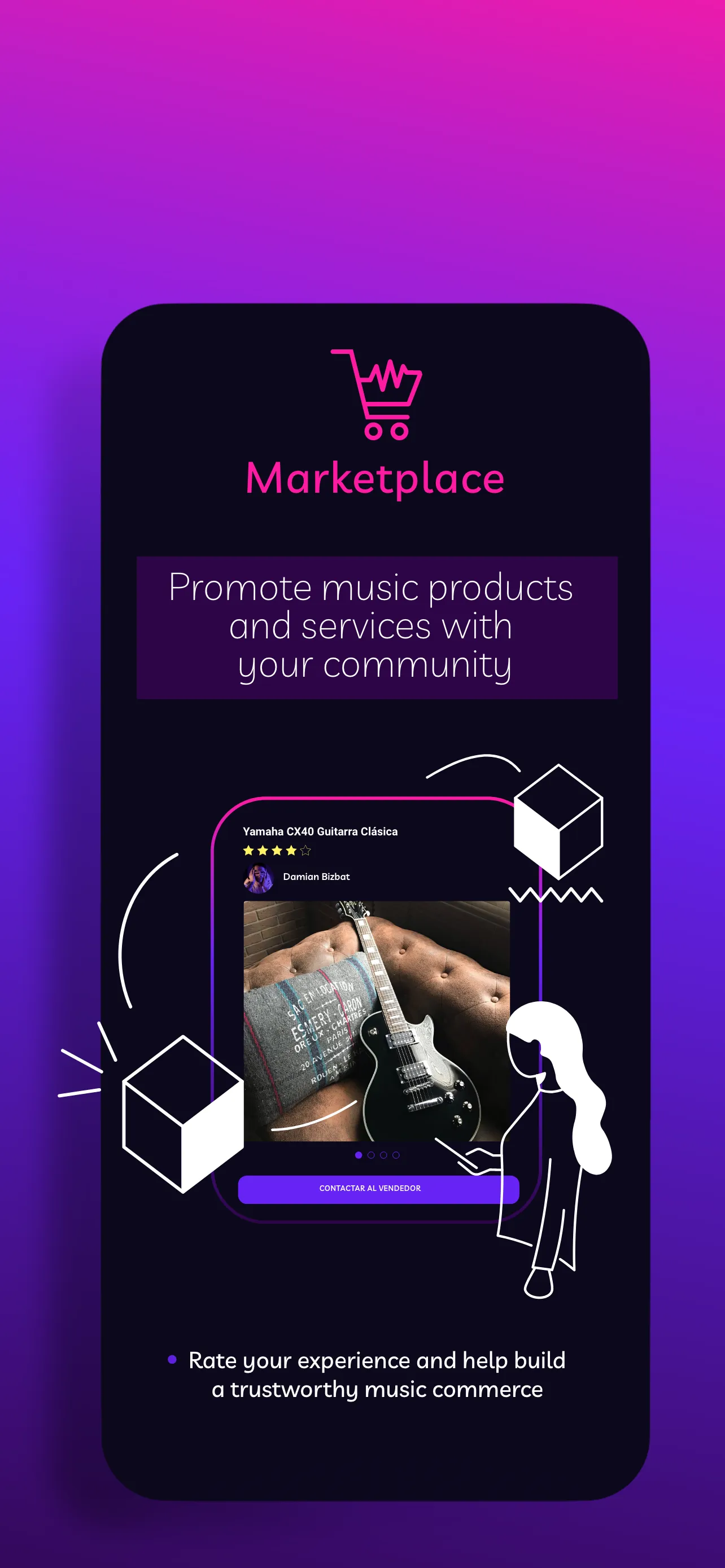 BizBat: Music Industry Network | Indus Appstore | Screenshot