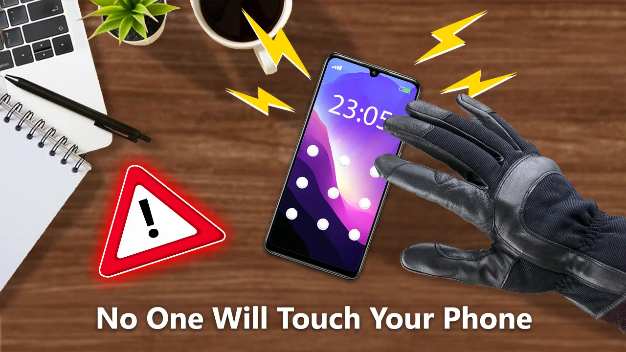 AntiTheft: Don't Touch Phone | Indus Appstore | Screenshot