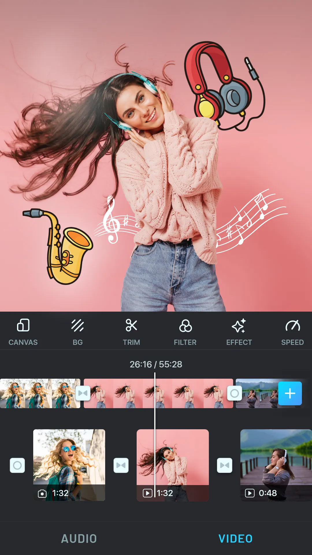 Add Music & Audio to Video | Indus Appstore | Screenshot