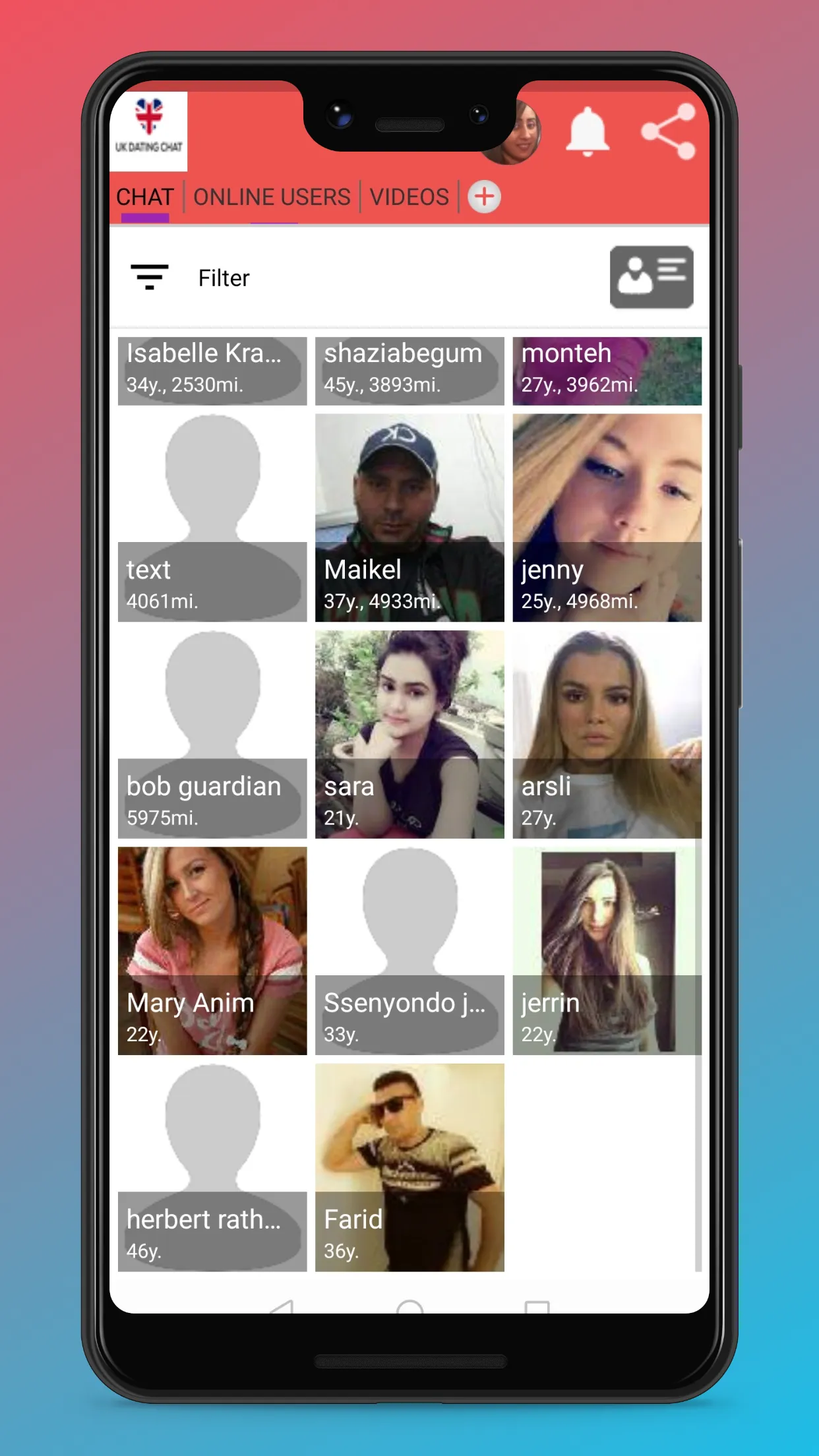 UK British Dating Chat | Indus Appstore | Screenshot