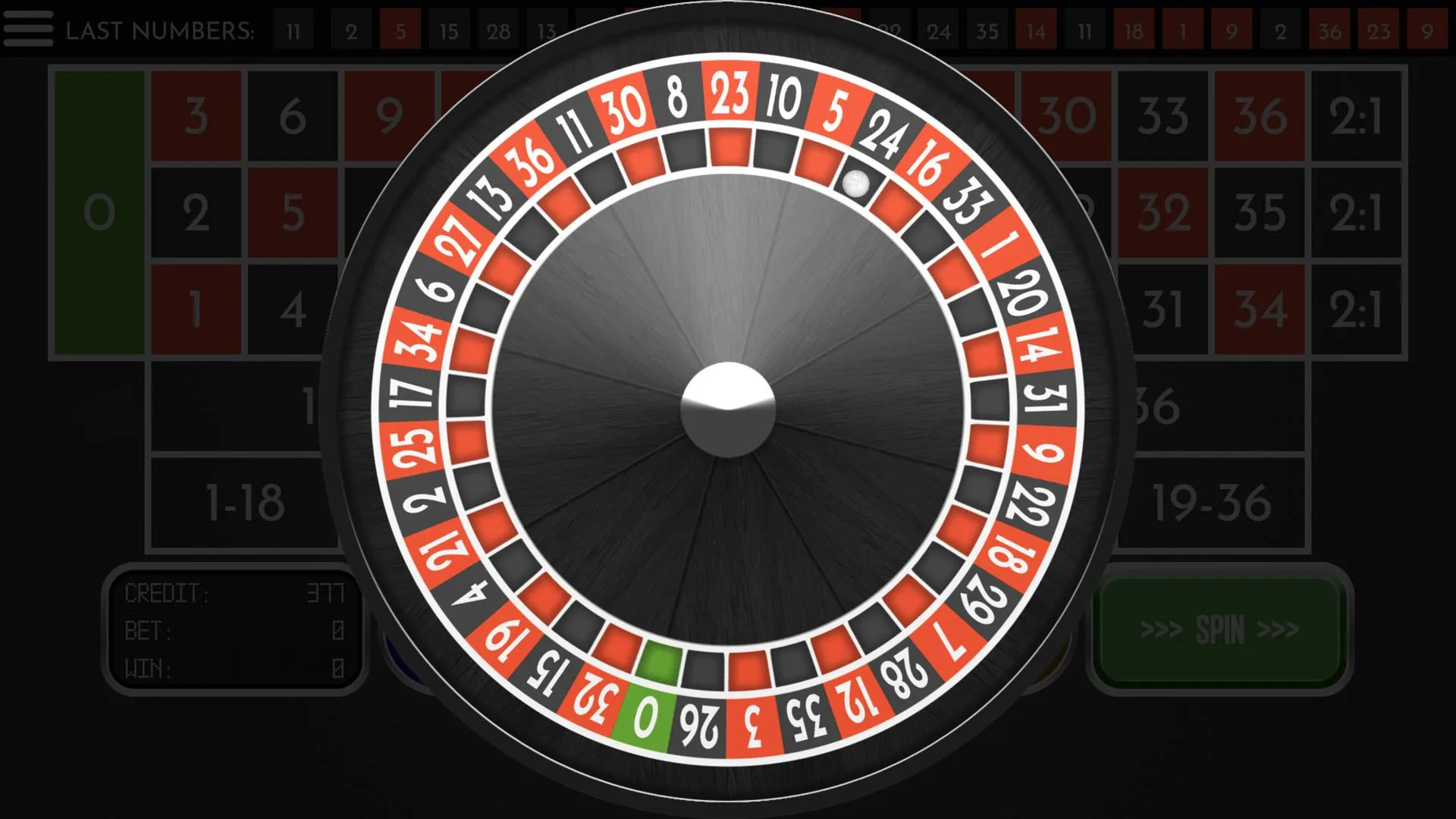 Roulette Zero | Indus Appstore | Screenshot