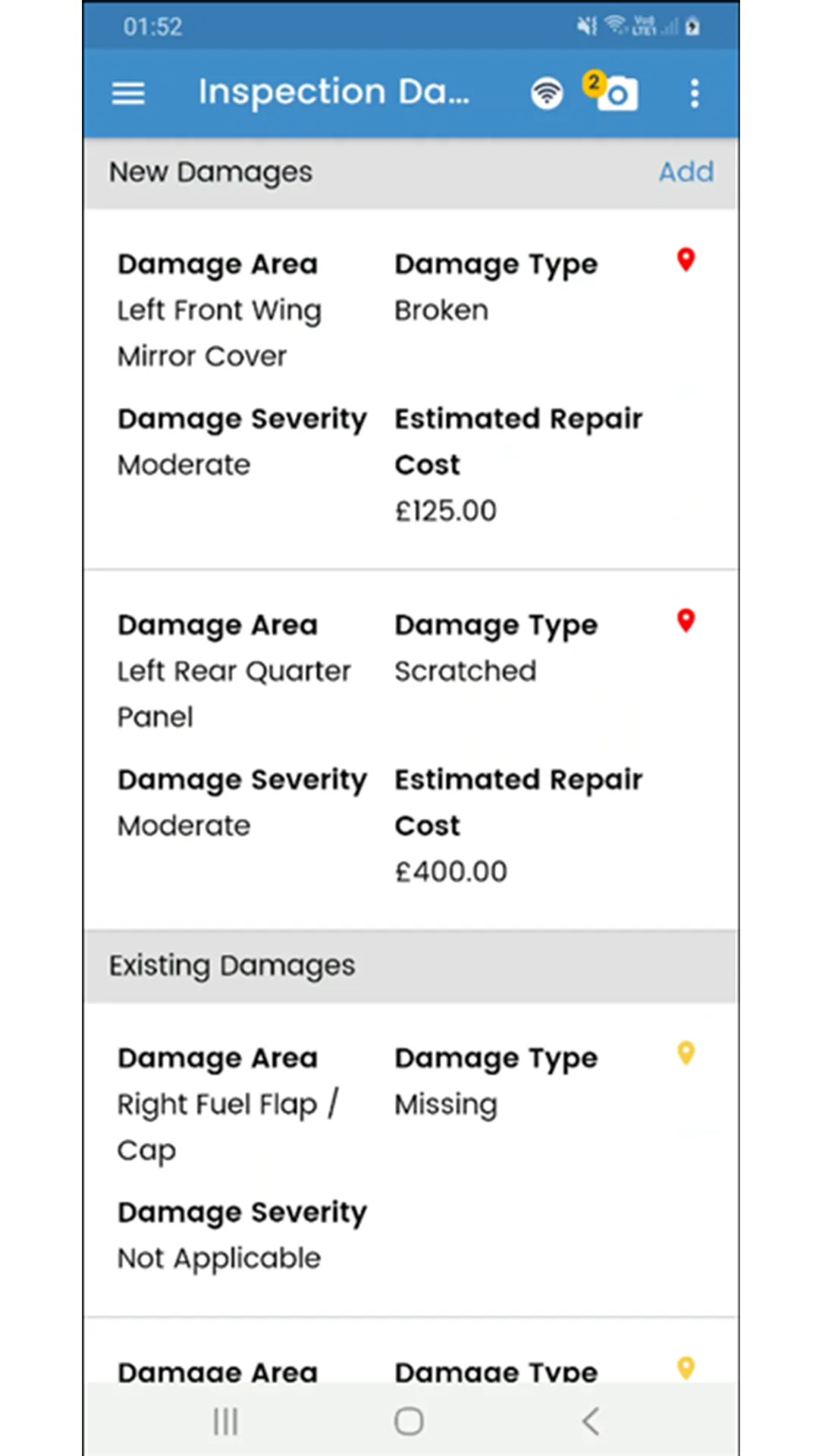 The Moblyx M Inspect App | Indus Appstore | Screenshot