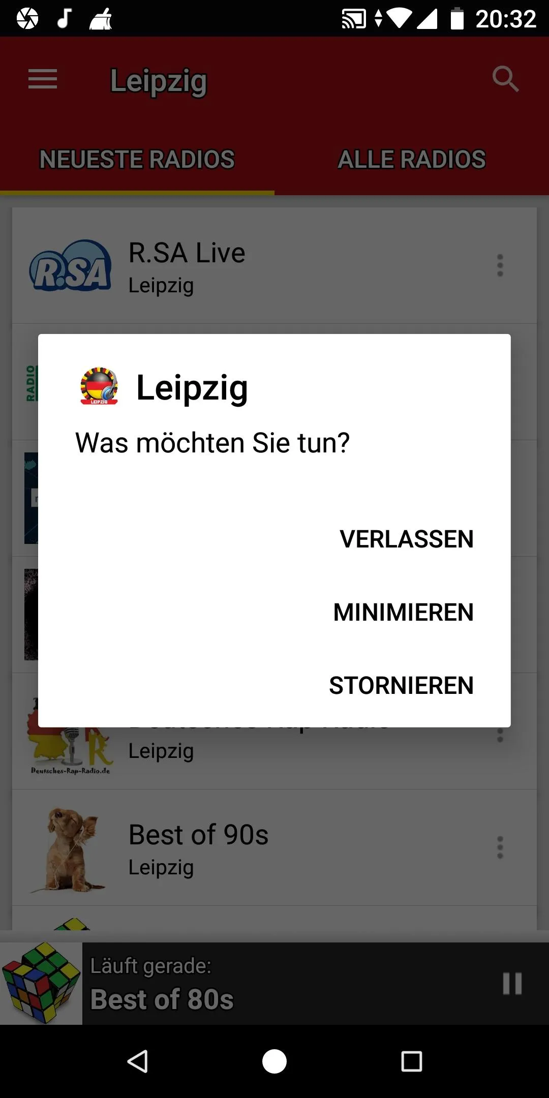 Radiosender aus Leipzig | Indus Appstore | Screenshot