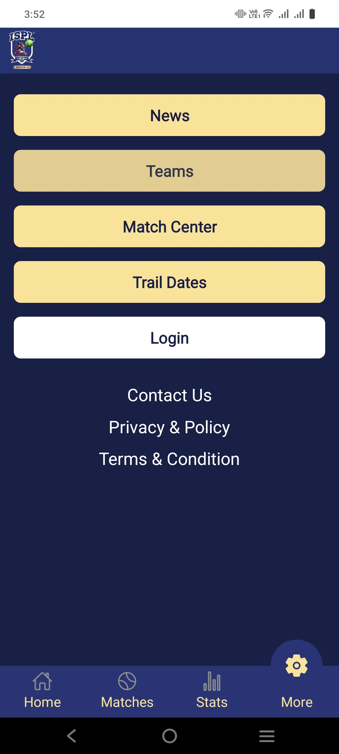 ISPL | Indus Appstore | Screenshot