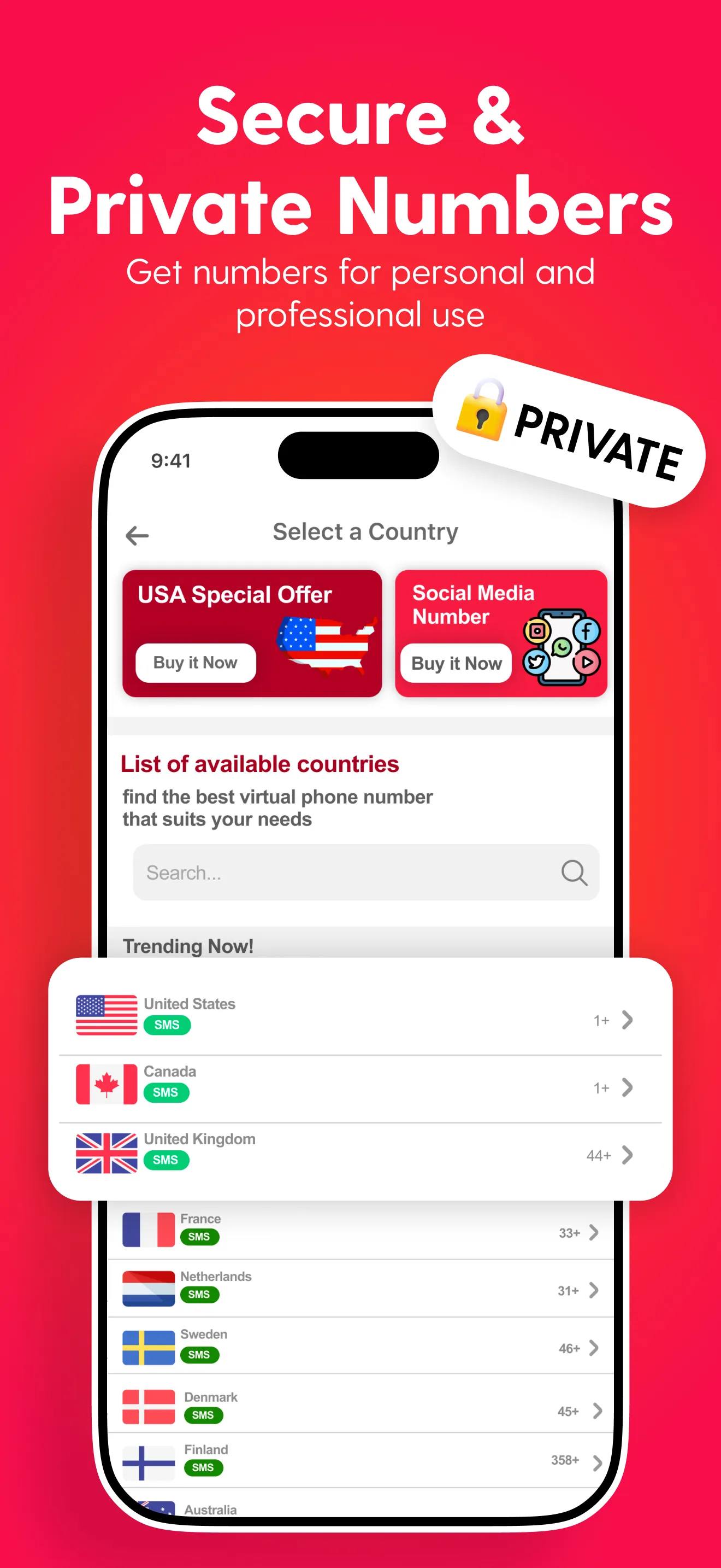 Temp Number - 2nd Phone Number | Indus Appstore | Screenshot