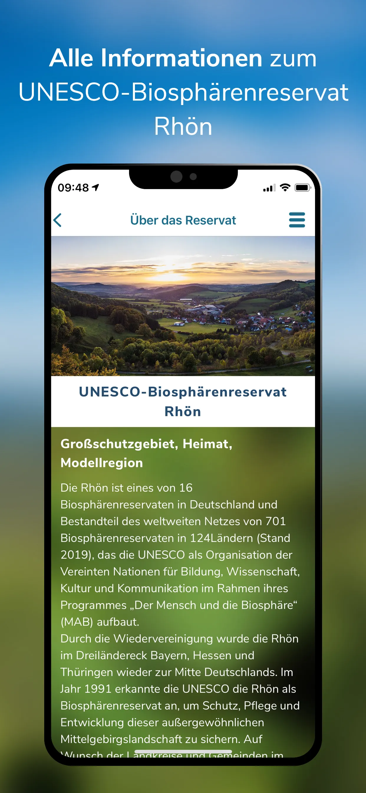 Biosphärenreservat Rhön | Indus Appstore | Screenshot