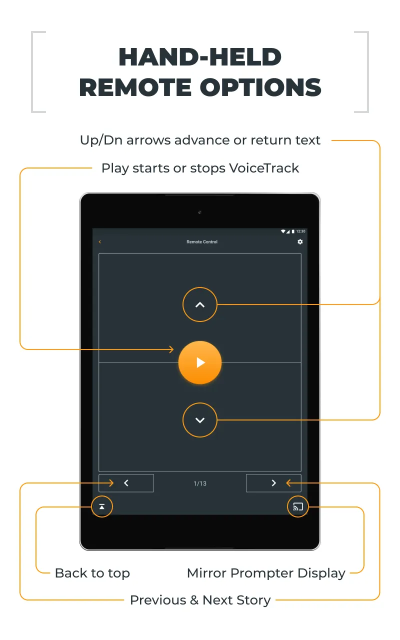 PromptSmart Pro Remote Control | Indus Appstore | Screenshot