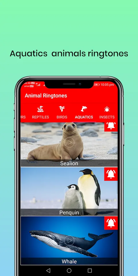 150 Animal Ringtones | Indus Appstore | Screenshot