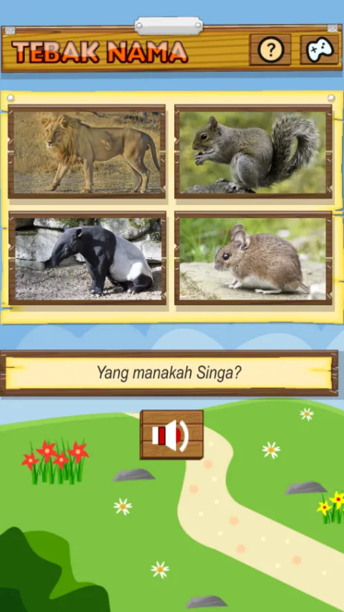 Game Anak Edukasi Hewan Darat | Indus Appstore | Screenshot