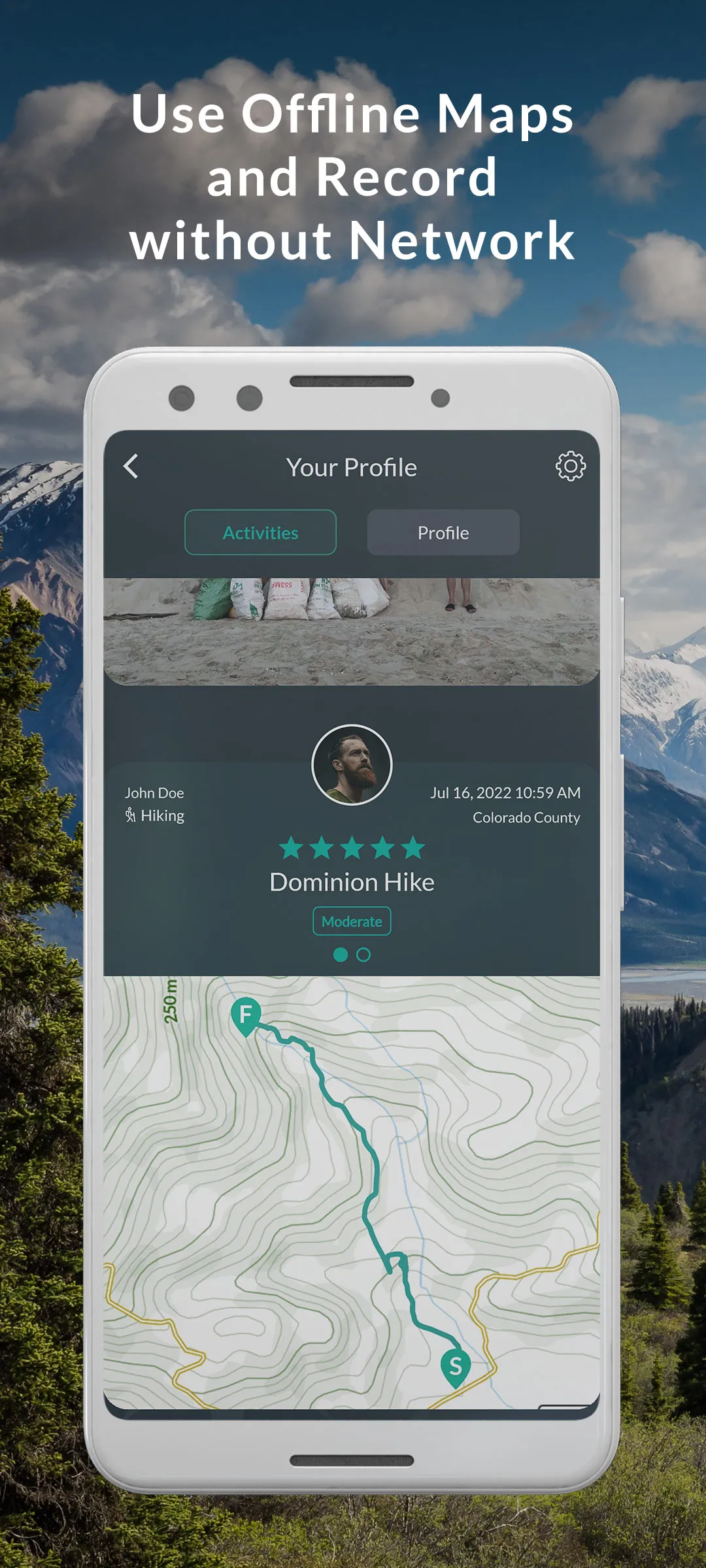 Silverlight Social Hiking App | Indus Appstore | Screenshot