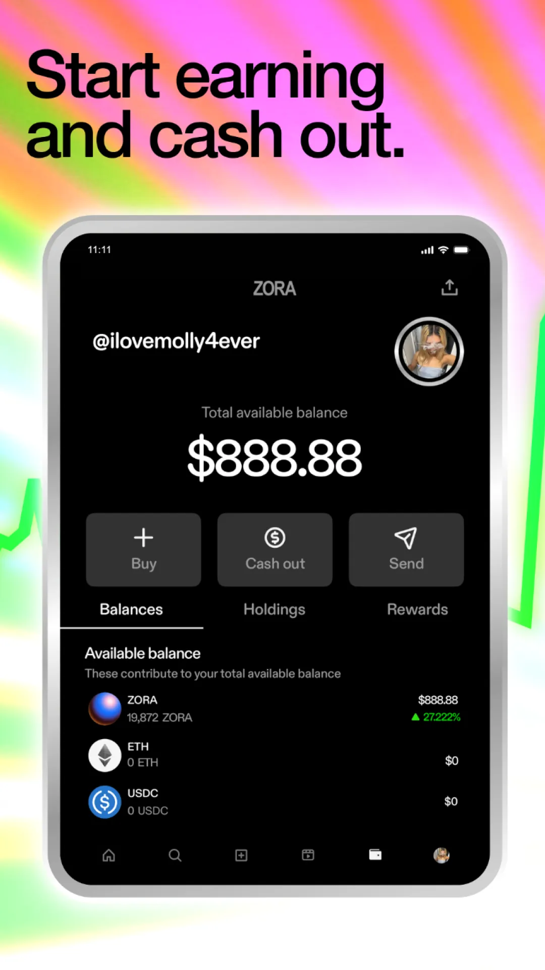 Zora: Post, Trade, Earn Crypto | Indus Appstore | Screenshot