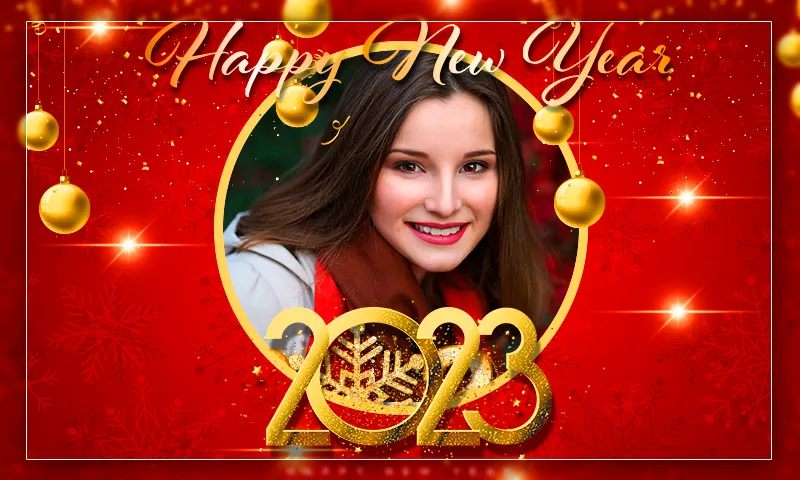 NewYear Photo Frames 2023 | Indus Appstore | Screenshot