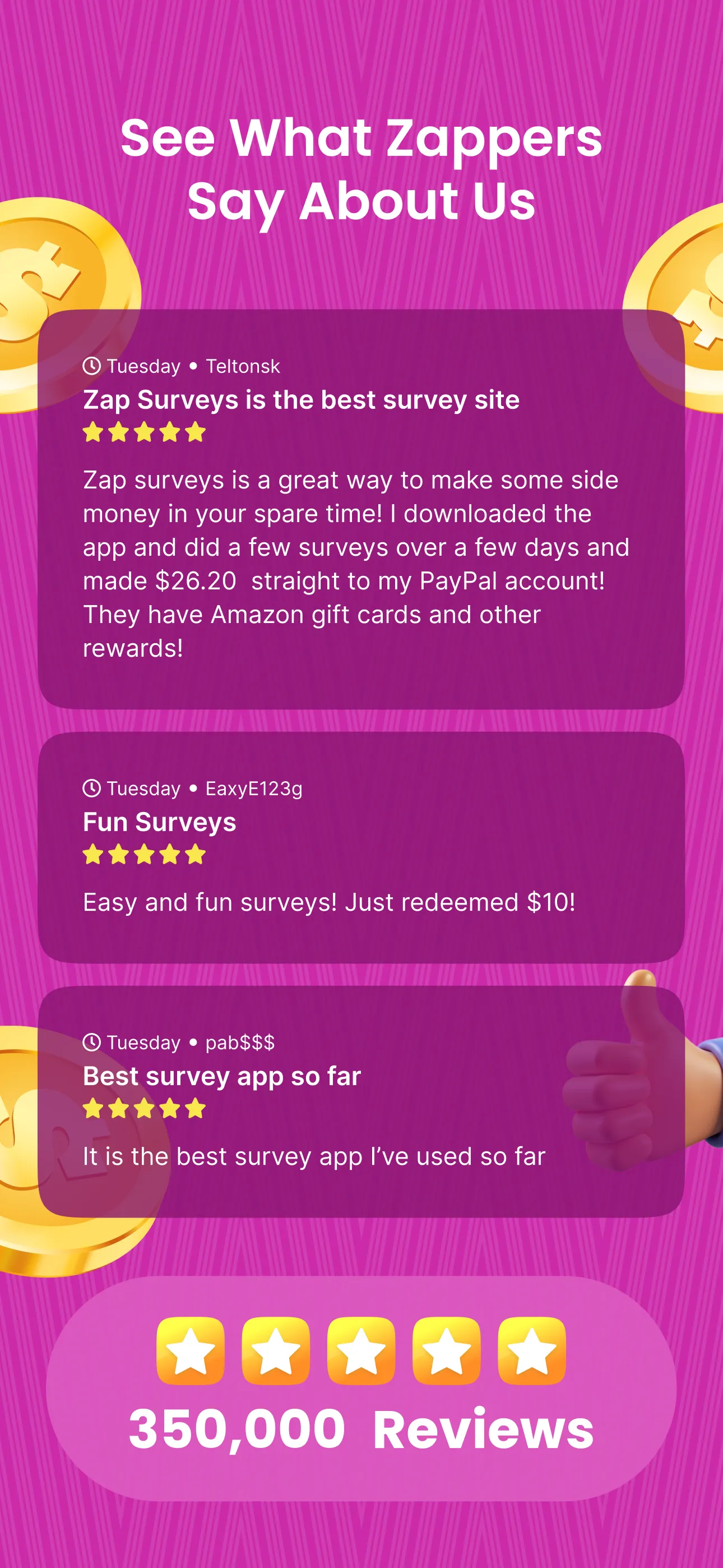 Zap Surveys: Earn Easy Rewards | Indus Appstore | Screenshot