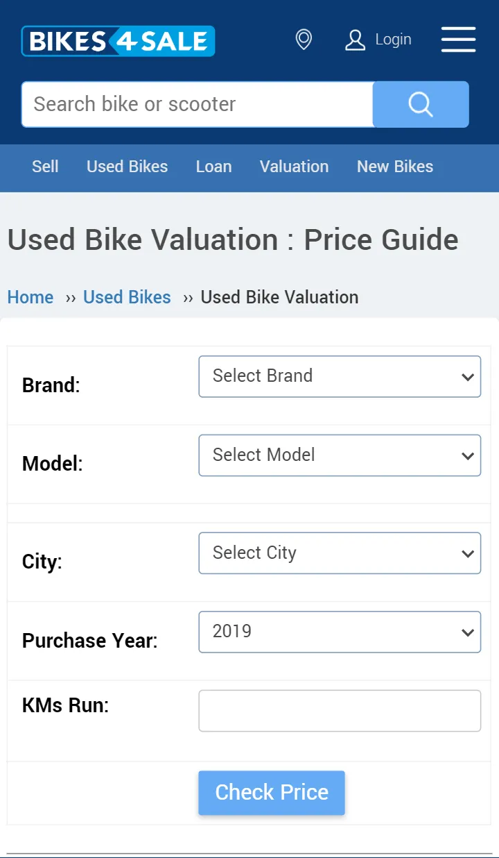 Bikes4Sale | Indus Appstore | Screenshot