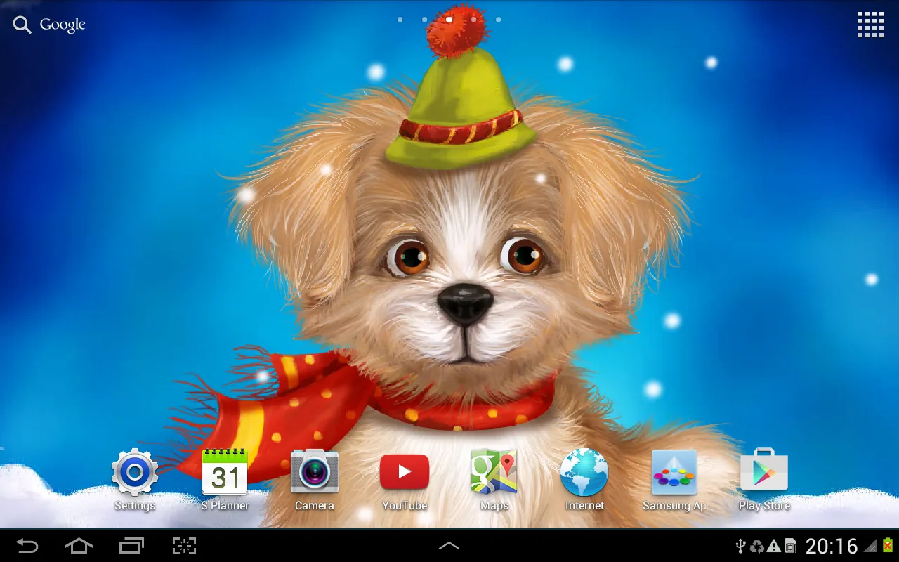 Cute Puppy Live Wallpaper | Indus Appstore | Screenshot