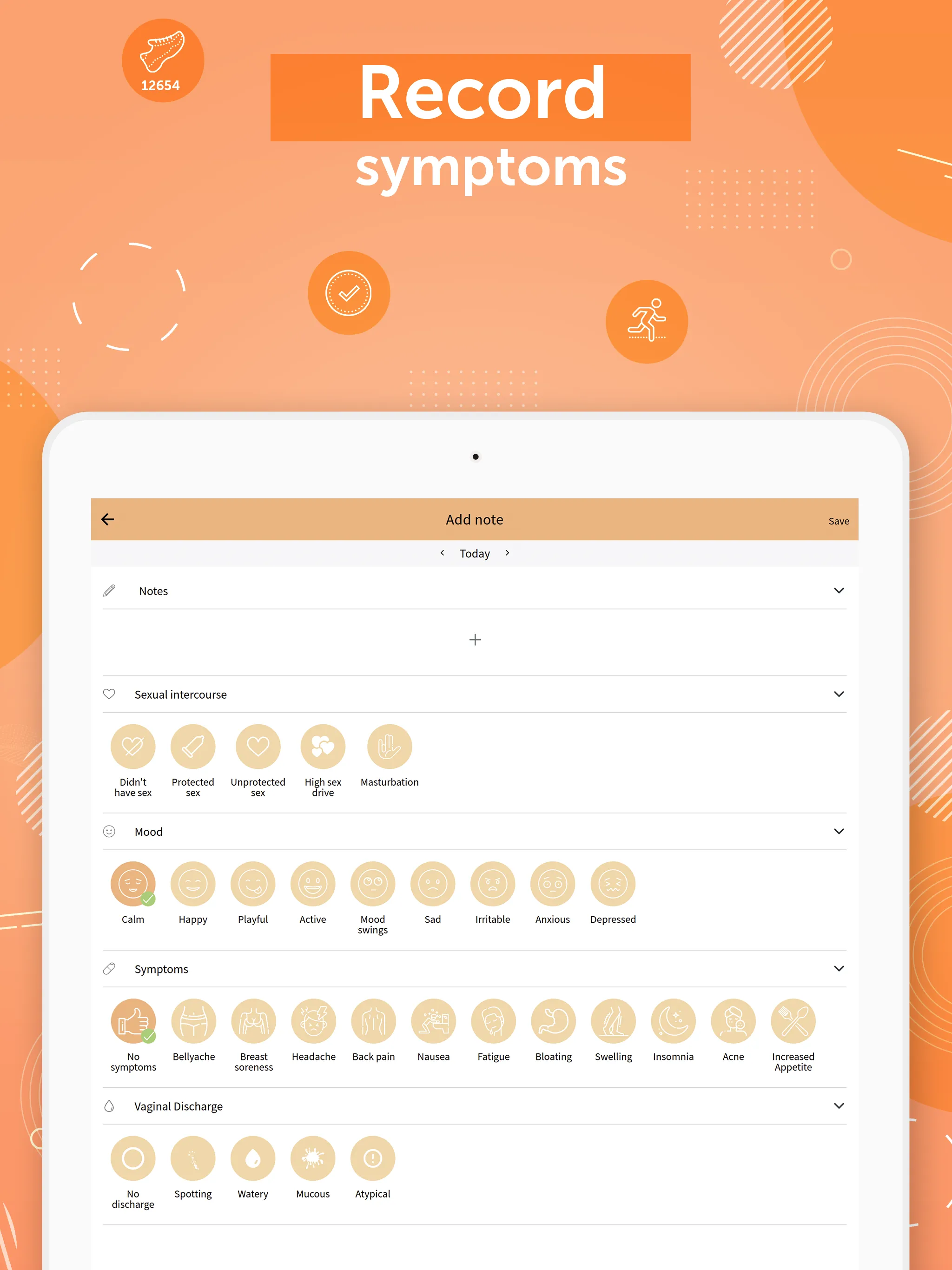 Period Tracker & Pill Reminder | Indus Appstore | Screenshot