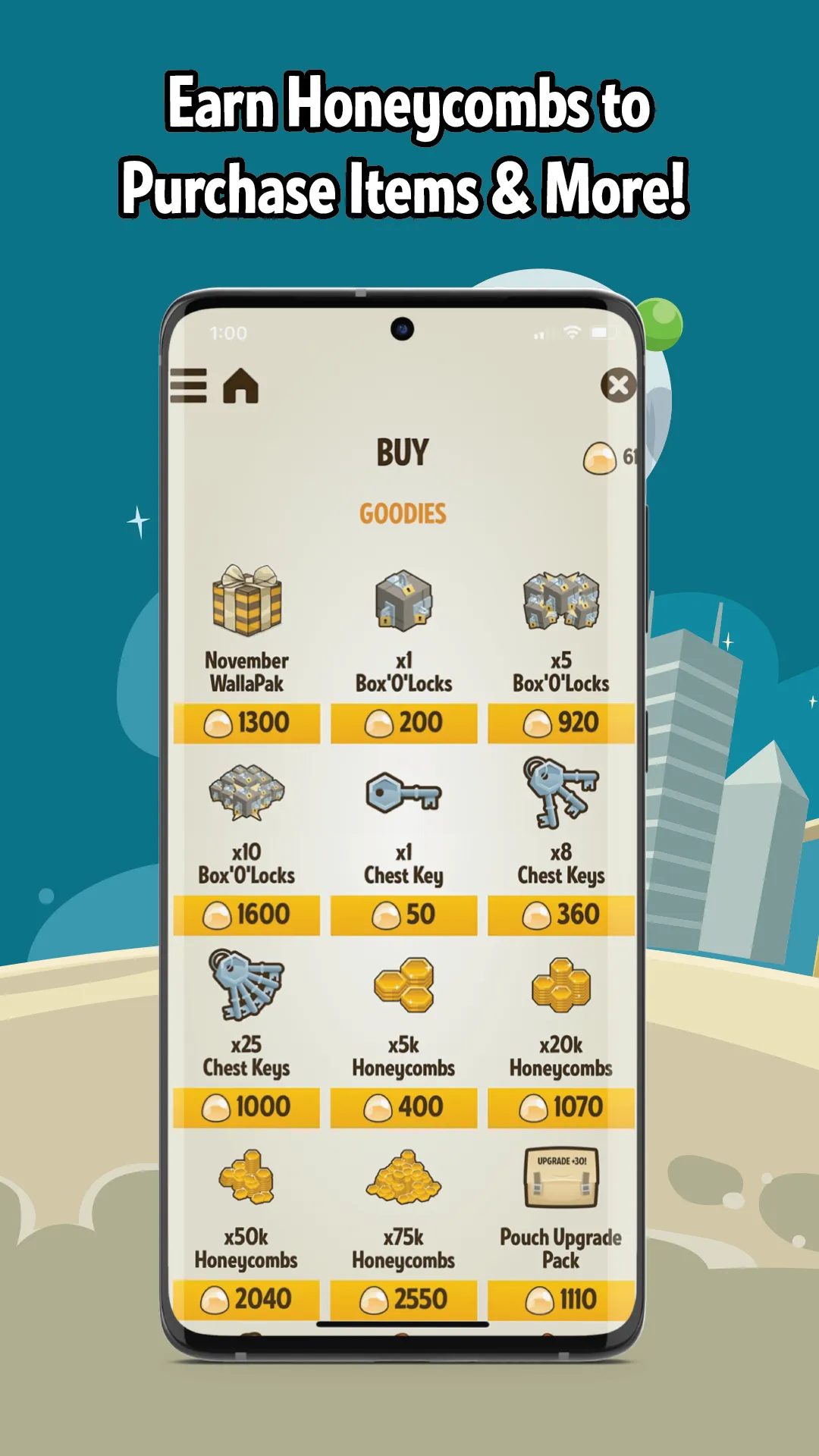 WallaBee: Item Collecting Game | Indus Appstore | Screenshot