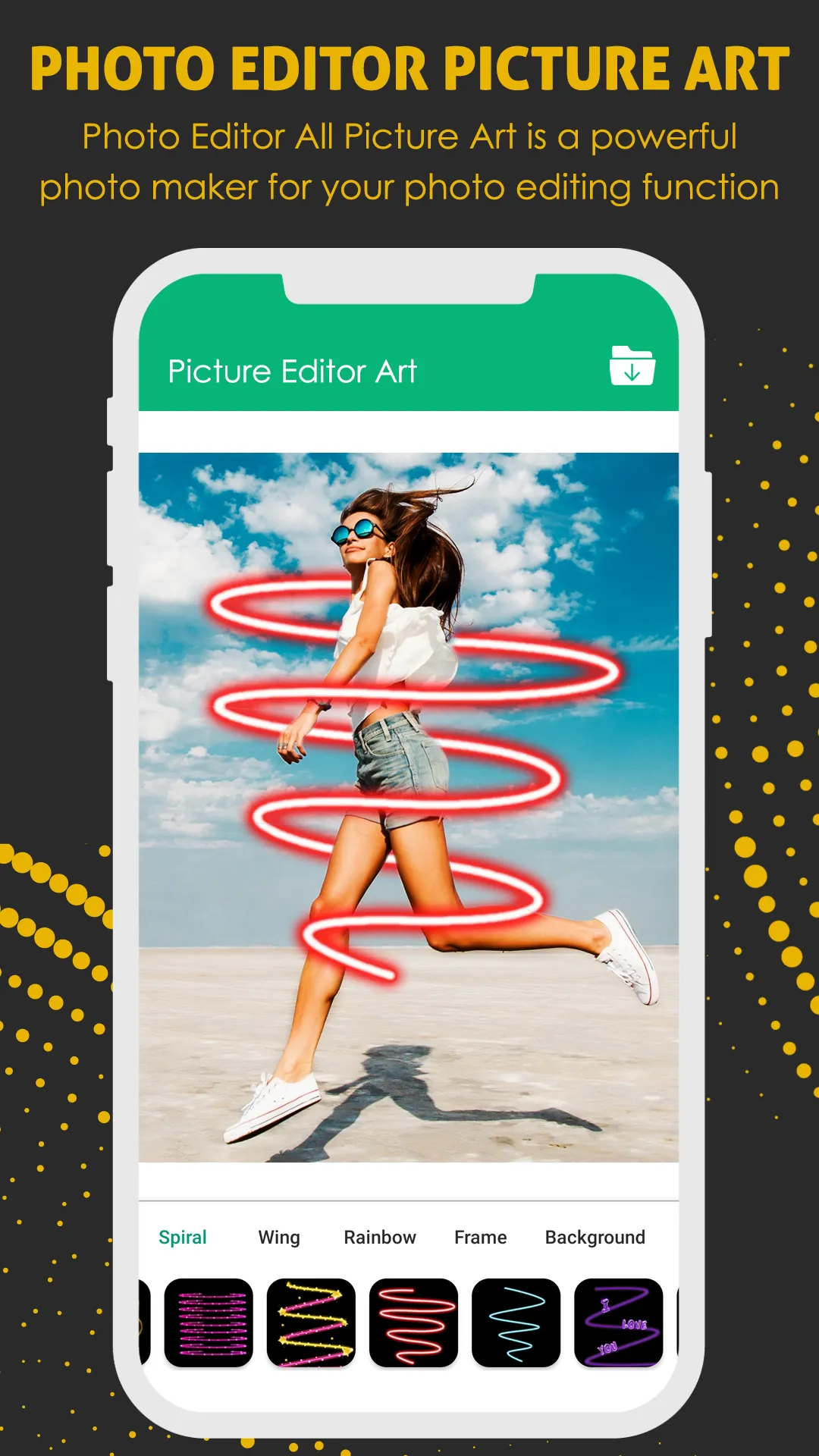 Neon Art Effect Photo Editor | Indus Appstore | Screenshot