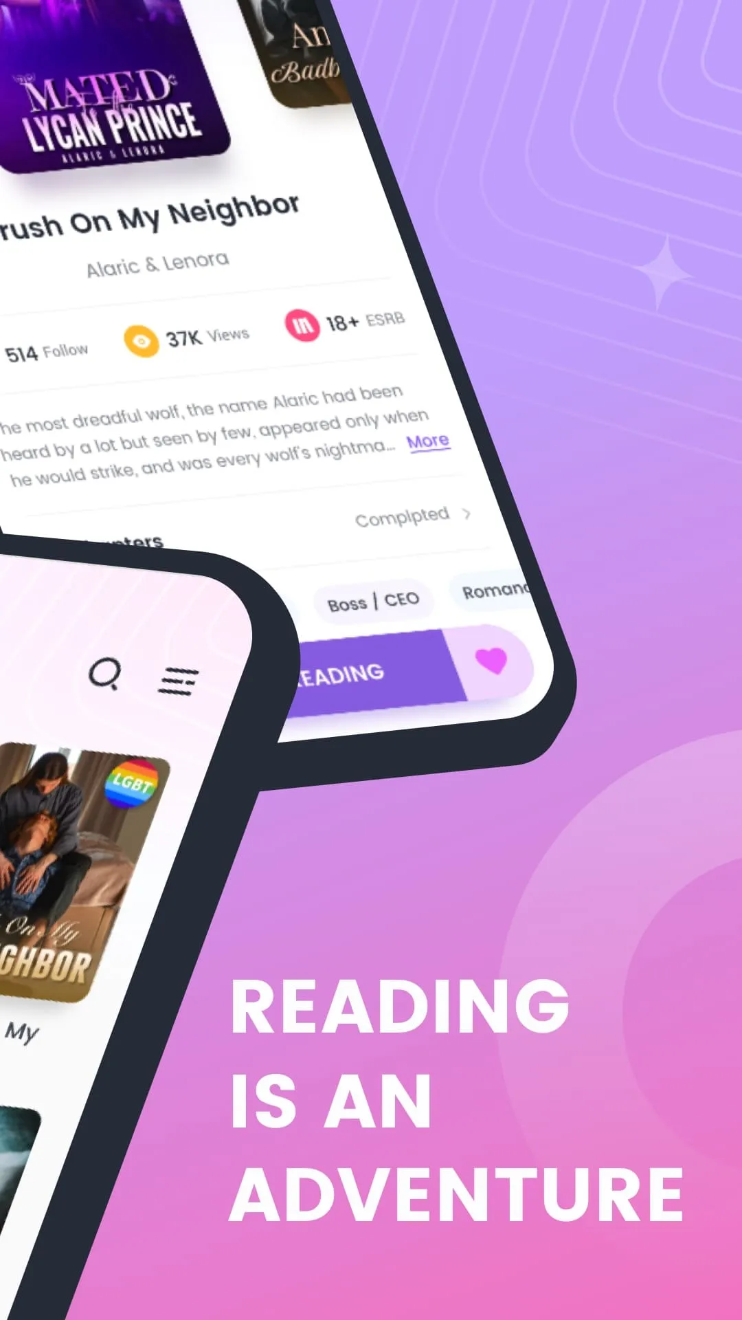 Yestory-Booktok and Story | Indus Appstore | Screenshot