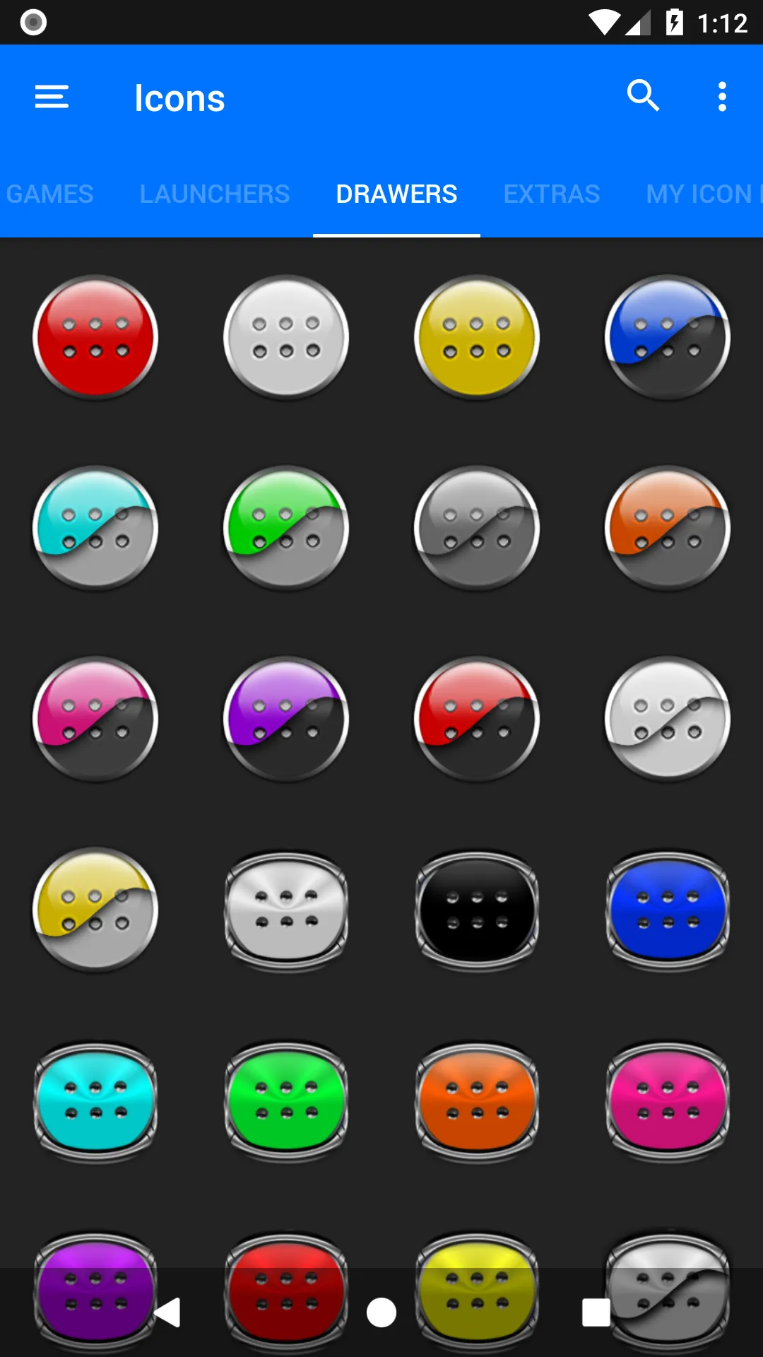 Grey Icon Pack Style 1 | Indus Appstore | Screenshot