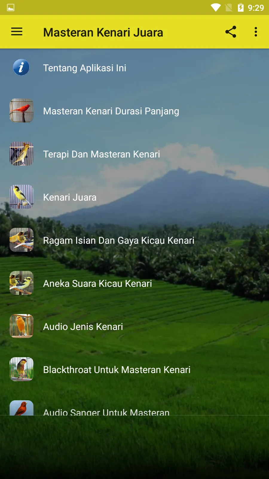 Masteran Kenari Juara | Indus Appstore | Screenshot