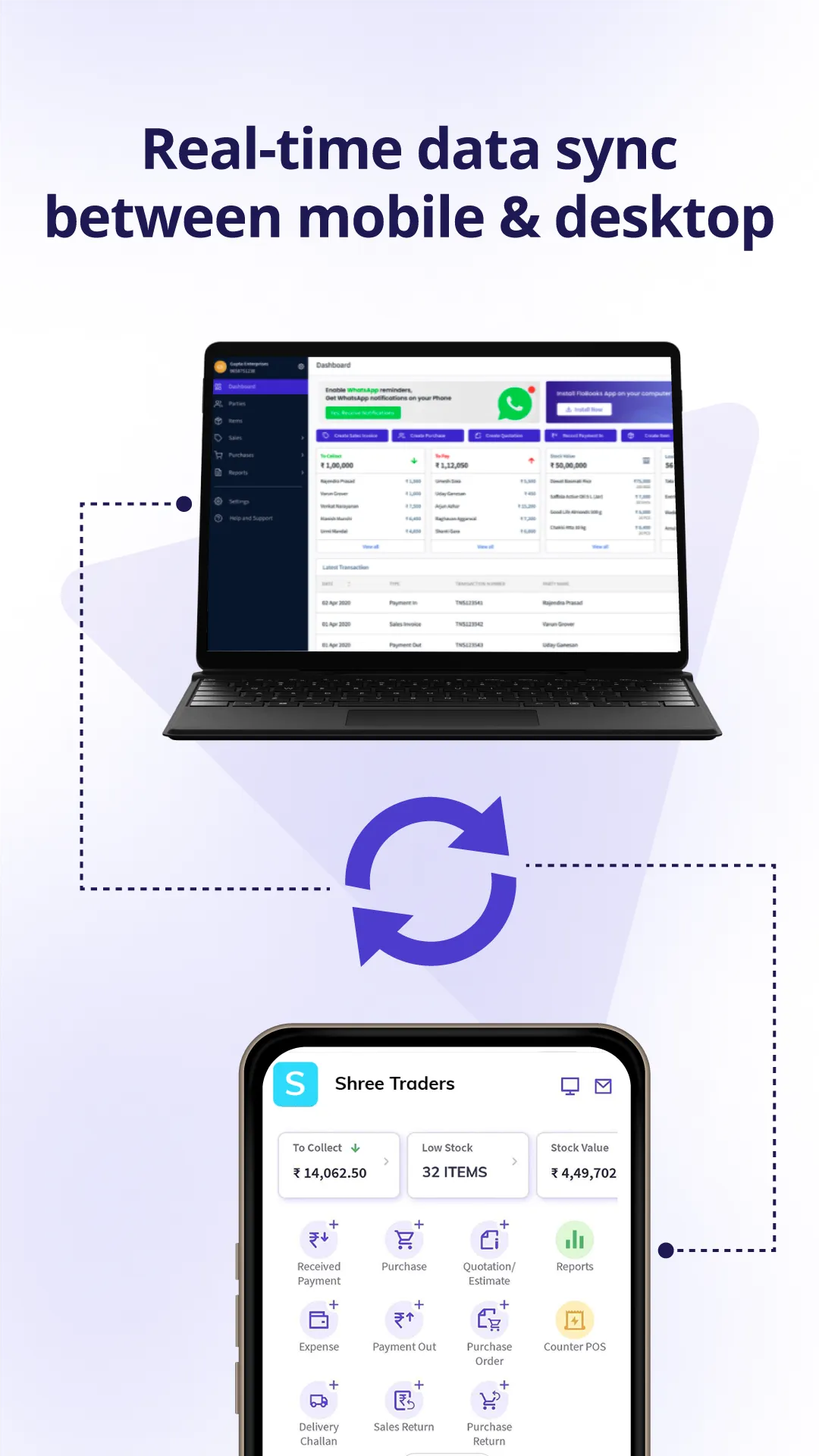 myBillBook Invoice Billing App | Indus Appstore | Screenshot