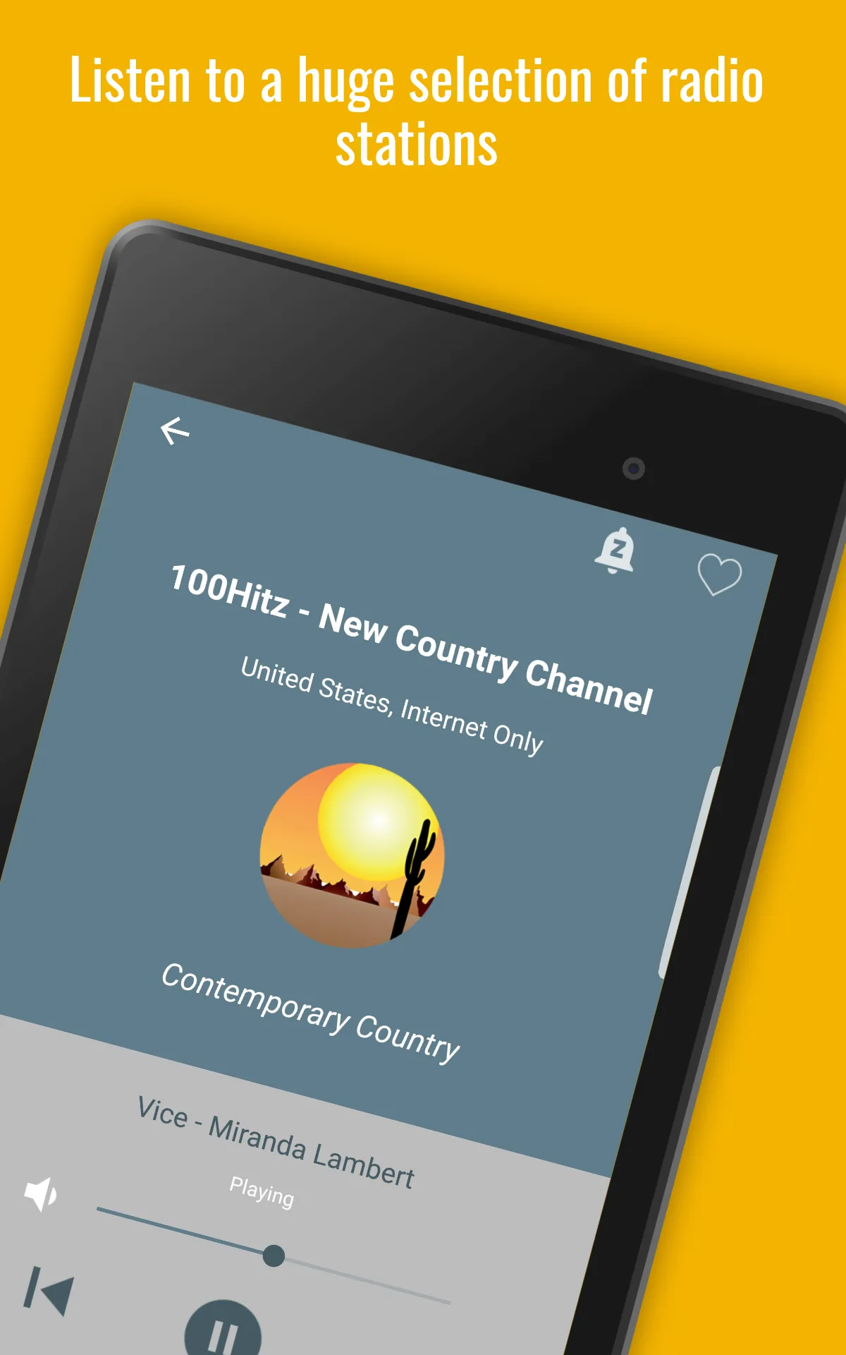 Contemporary Country Radio | Indus Appstore | Screenshot