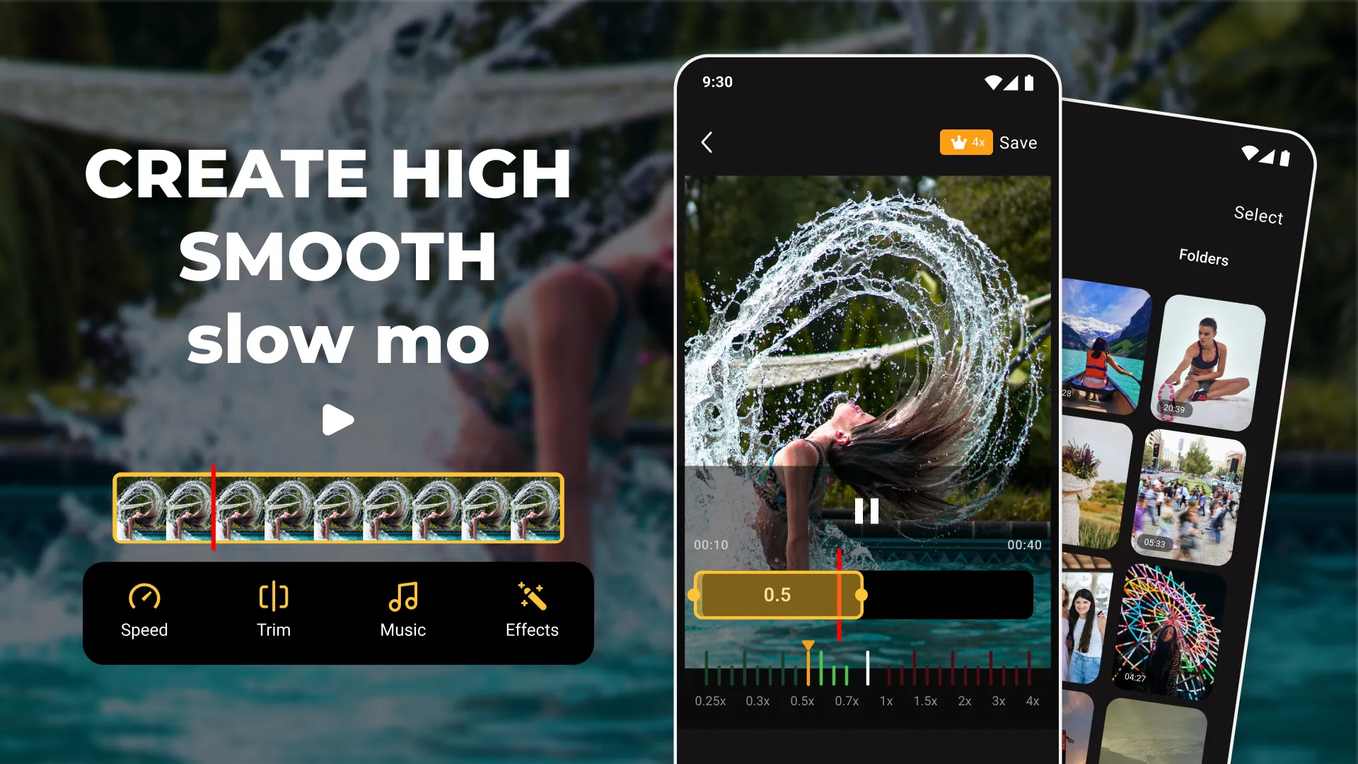 SlowMo・Slow Motion Video Maker | Indus Appstore | Screenshot