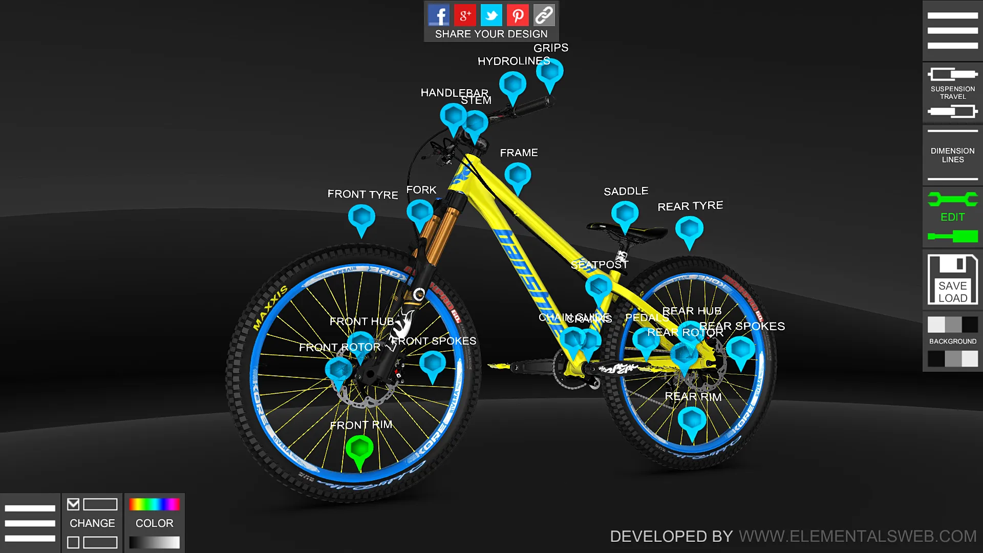 Bike 3D Configurator | Indus Appstore | Screenshot