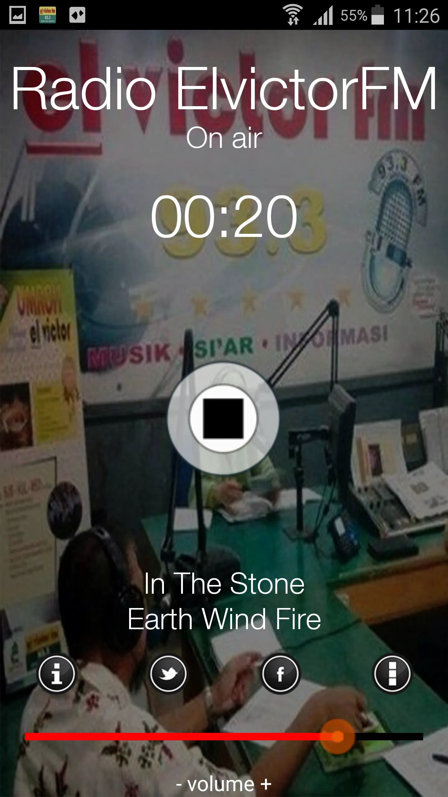 Radio 93.30 ElvictorFM Surabay | Indus Appstore | Screenshot