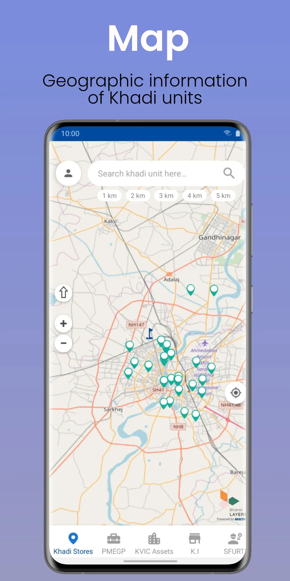 Khadi GIS - India | Indus Appstore | Screenshot