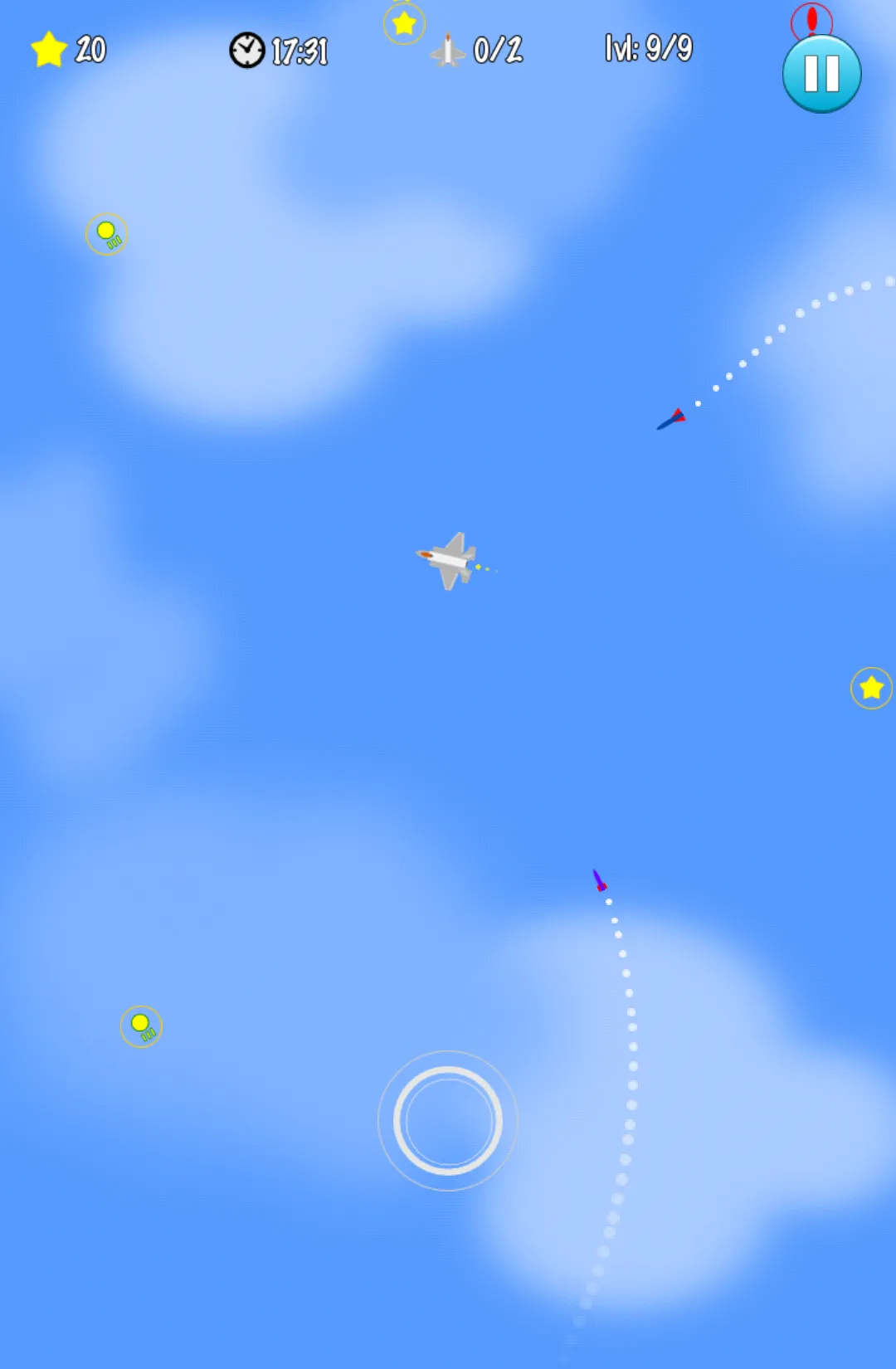 Clumsy Missiles | Indus Appstore | Screenshot