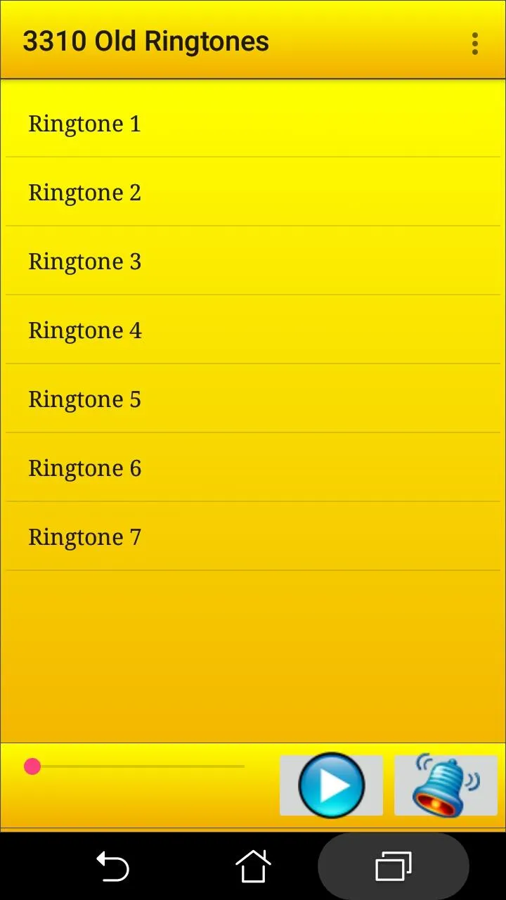 3310 Old Ringtones | Indus Appstore | Screenshot