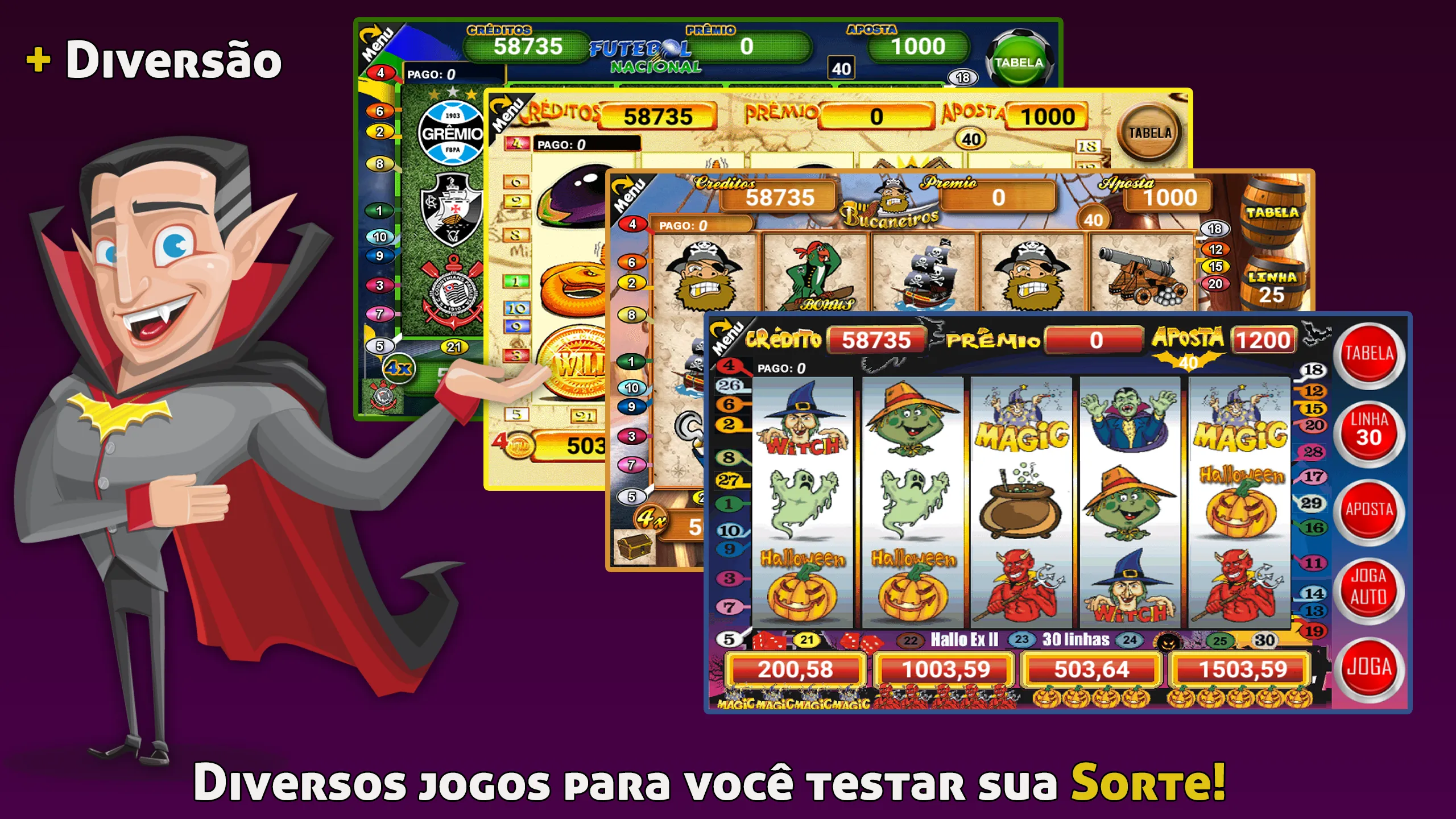 Halloween Slots 30 Linhas | Indus Appstore | Screenshot