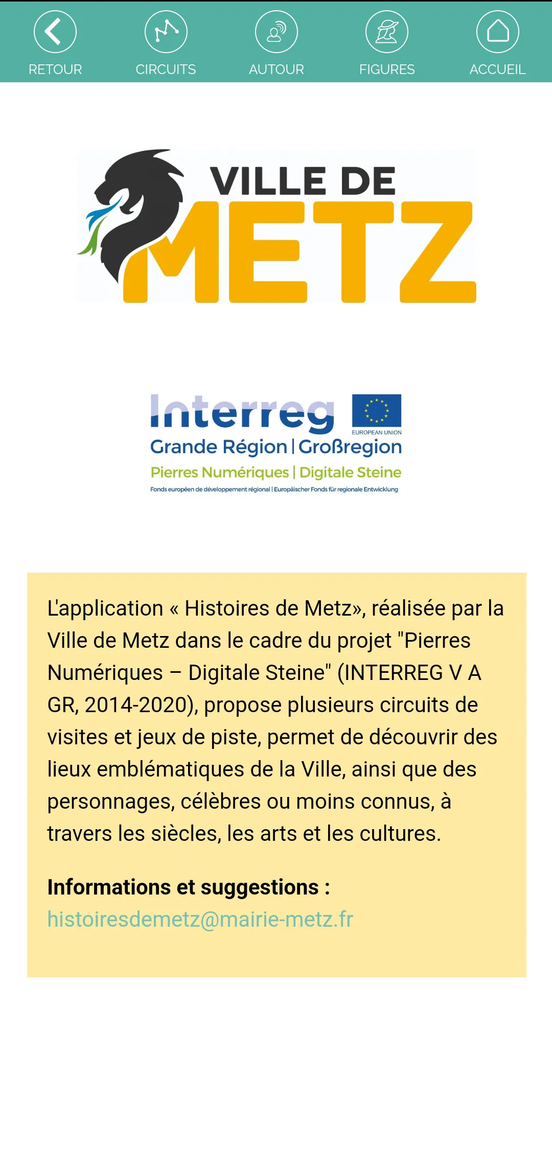 Histoires de Metz | Indus Appstore | Screenshot