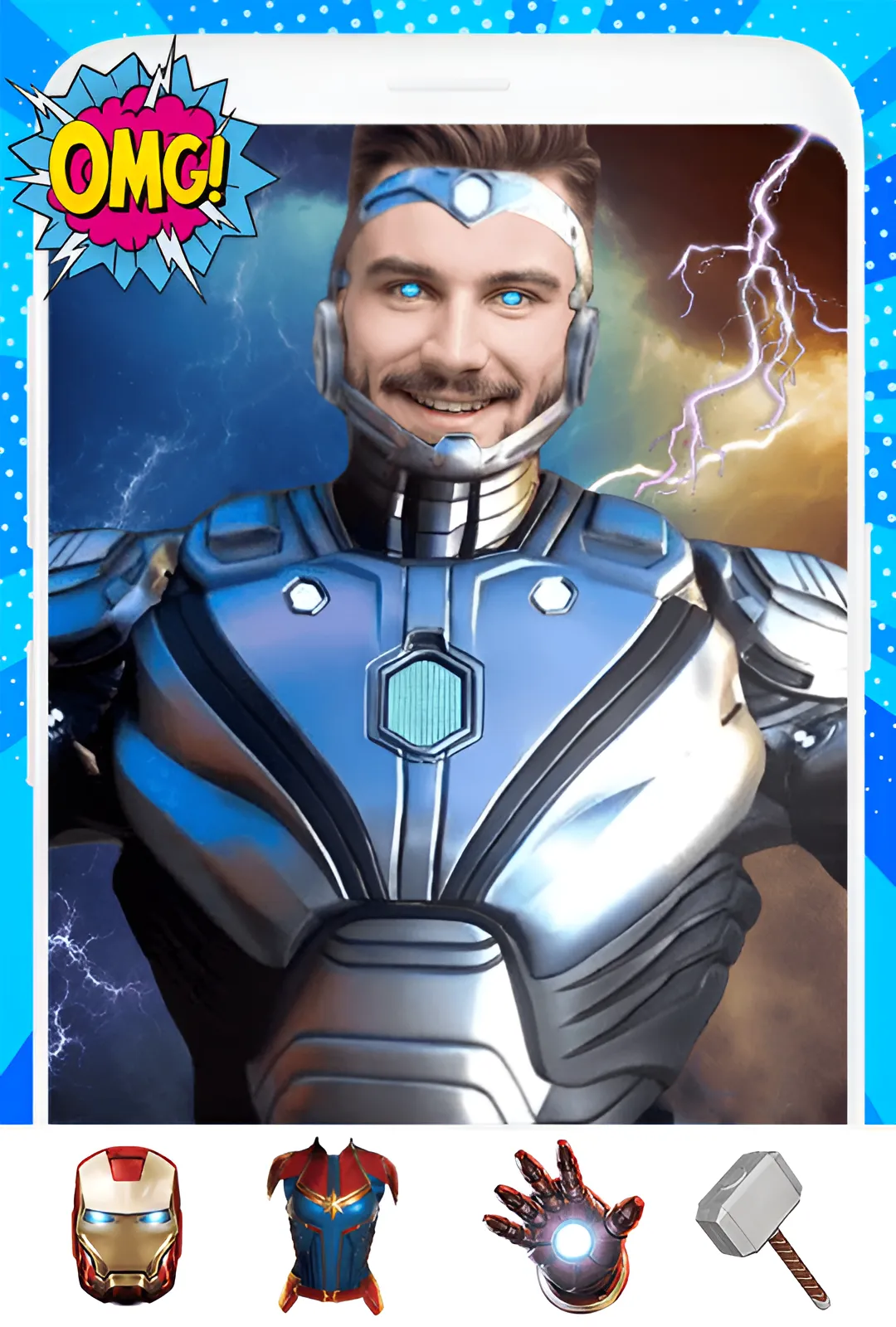 Superhero photo editor | Indus Appstore | Screenshot