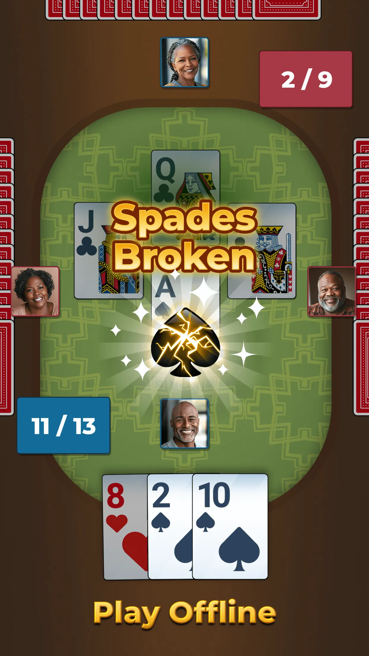 Spades Classic: Card Game | Indus Appstore | Screenshot