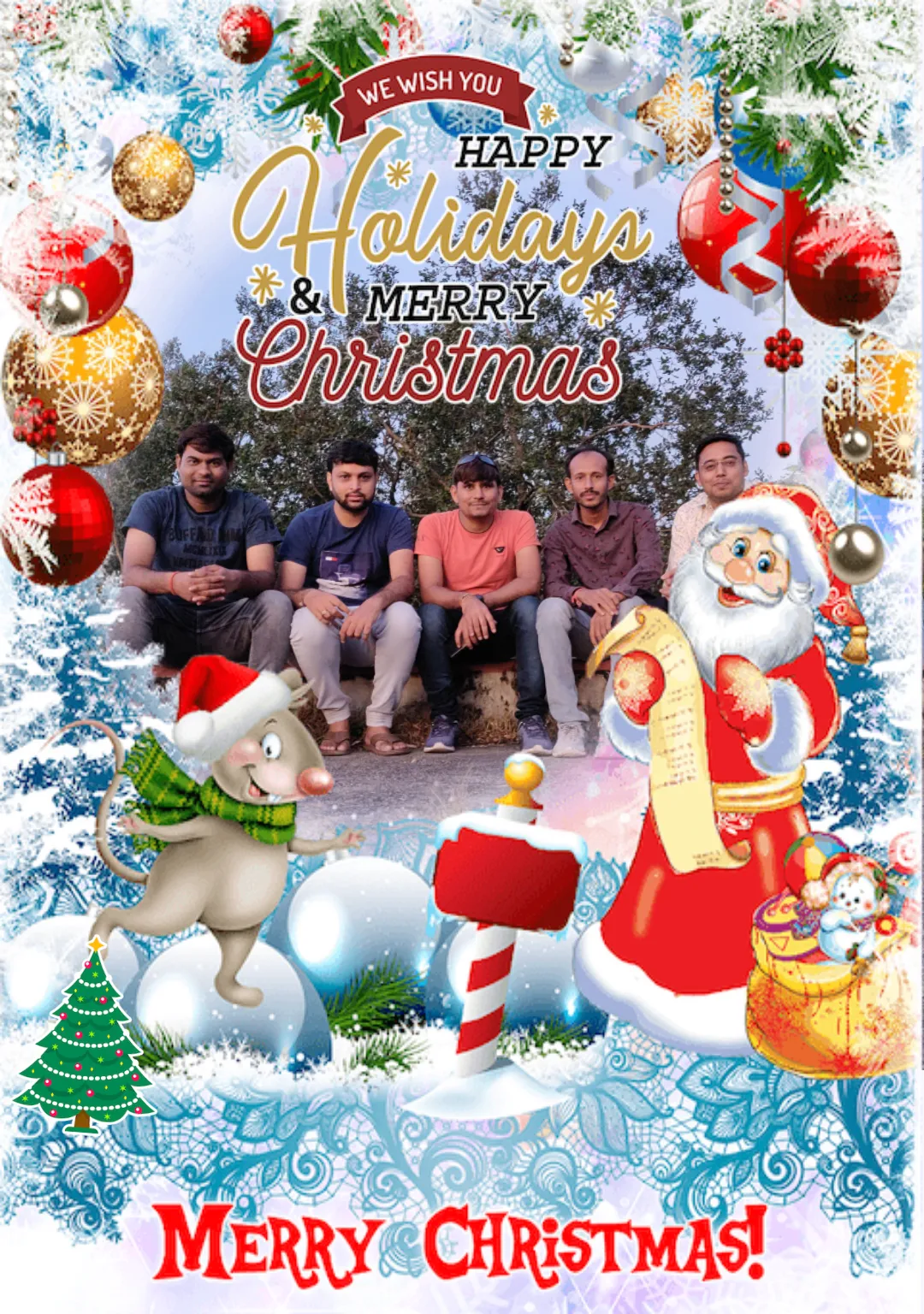 Christmas Photo Frame 2022 | Indus Appstore | Screenshot