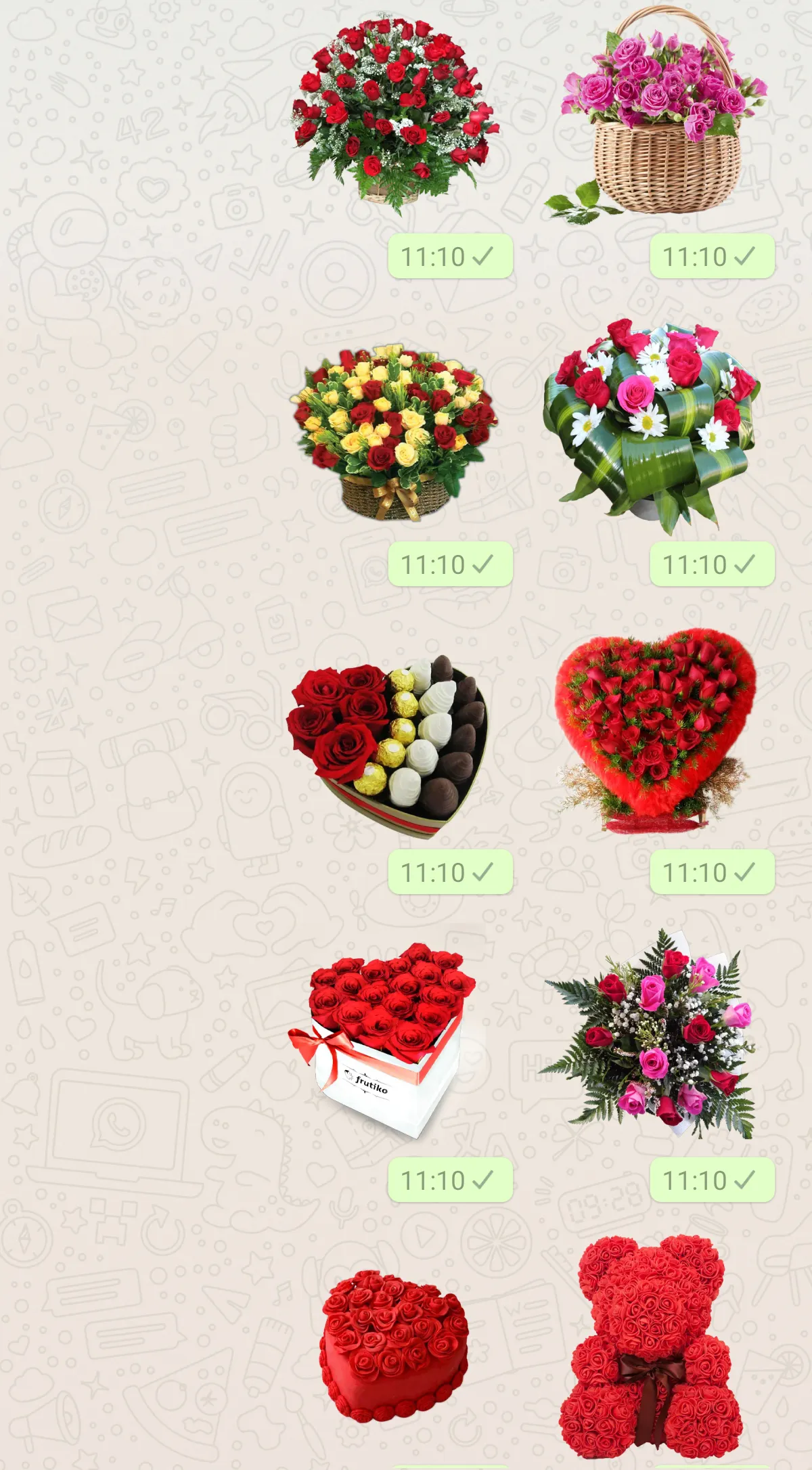 WASticker Flowers Stickers | Indus Appstore | Screenshot