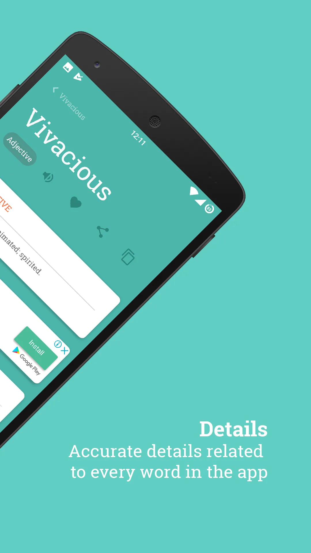 Orphic: Expand Your Vocabulary | Indus Appstore | Screenshot
