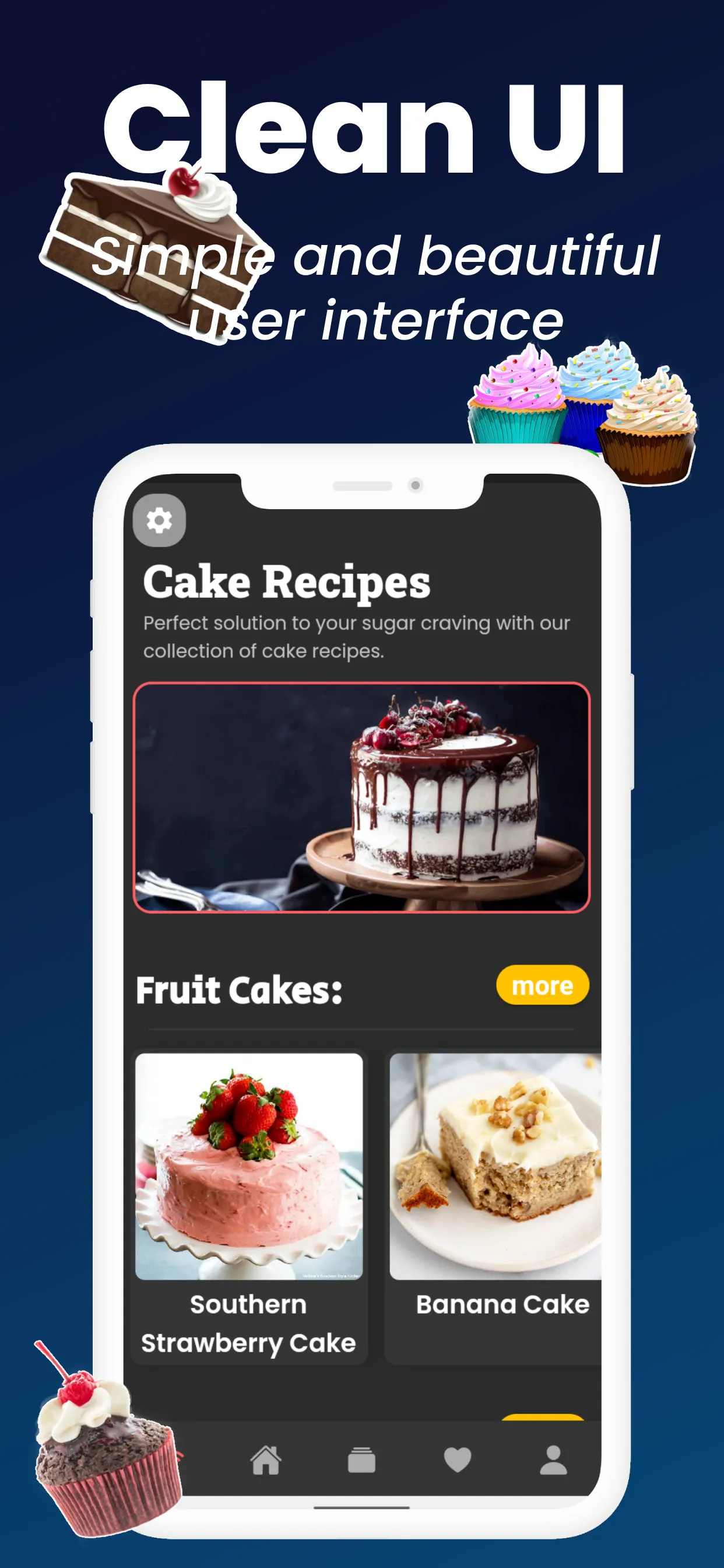 Cake Recipes [Offline] | Indus Appstore | Screenshot