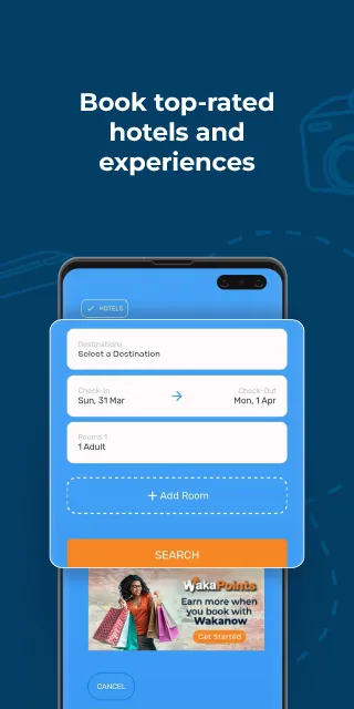 Wakanow: Flights, Hotels, Cars | Indus Appstore | Screenshot