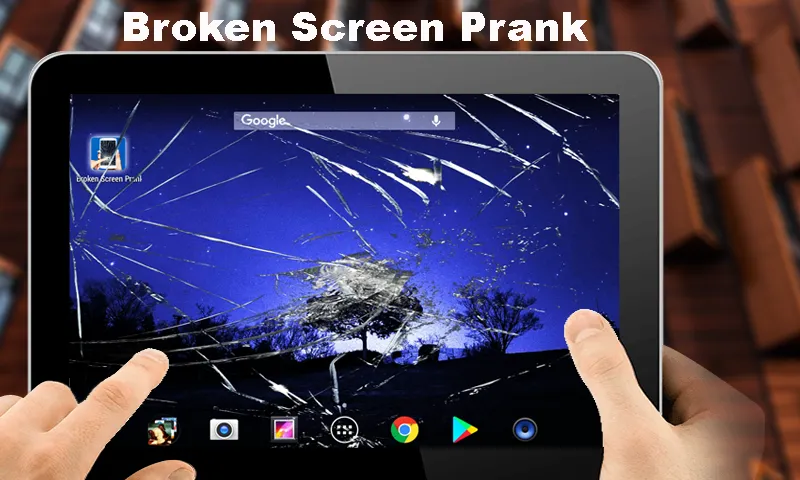 Broken Screen Prank | Indus Appstore | Screenshot