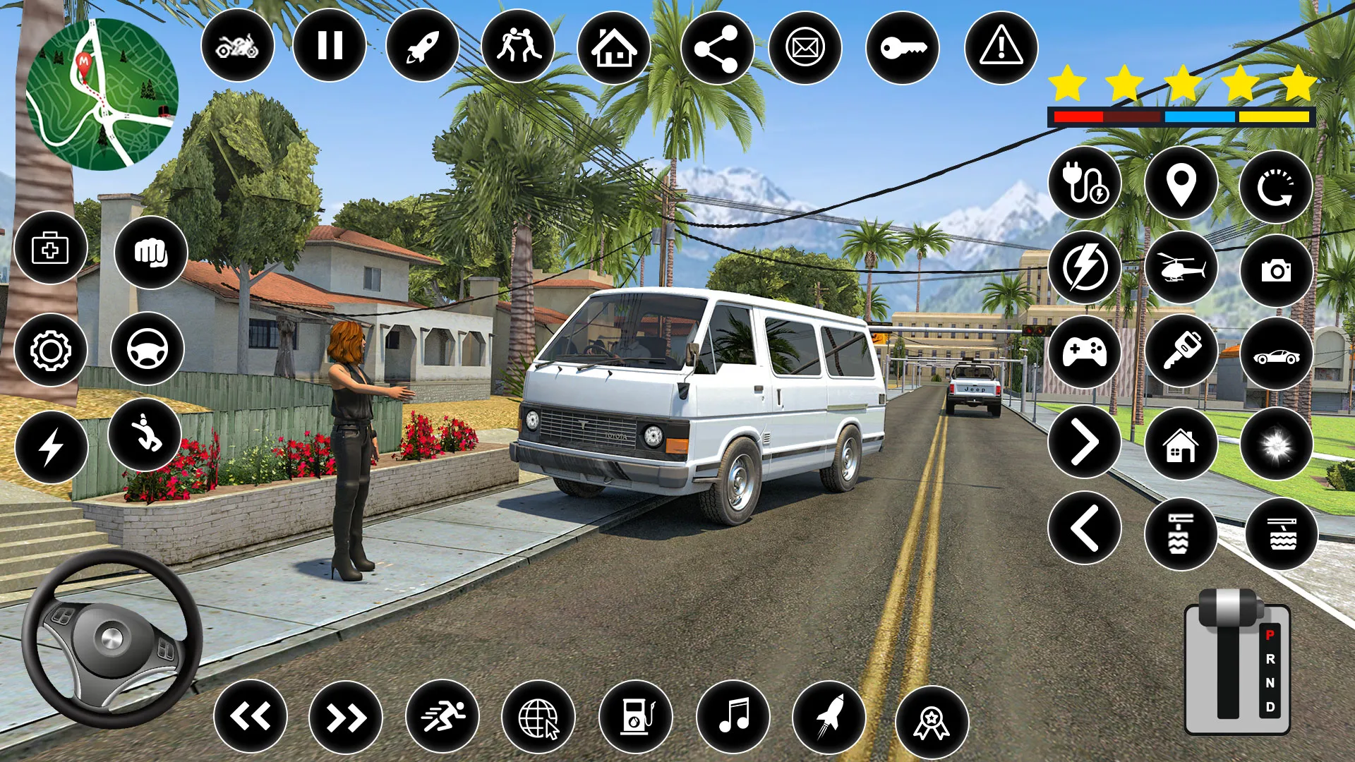 Van Taxi Games Offroad Driving | Indus Appstore | Screenshot