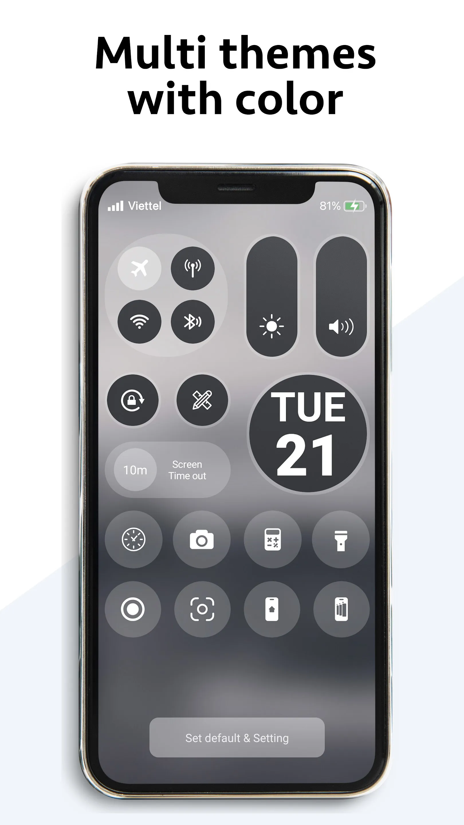 Quick Control Center OS style | Indus Appstore | Screenshot