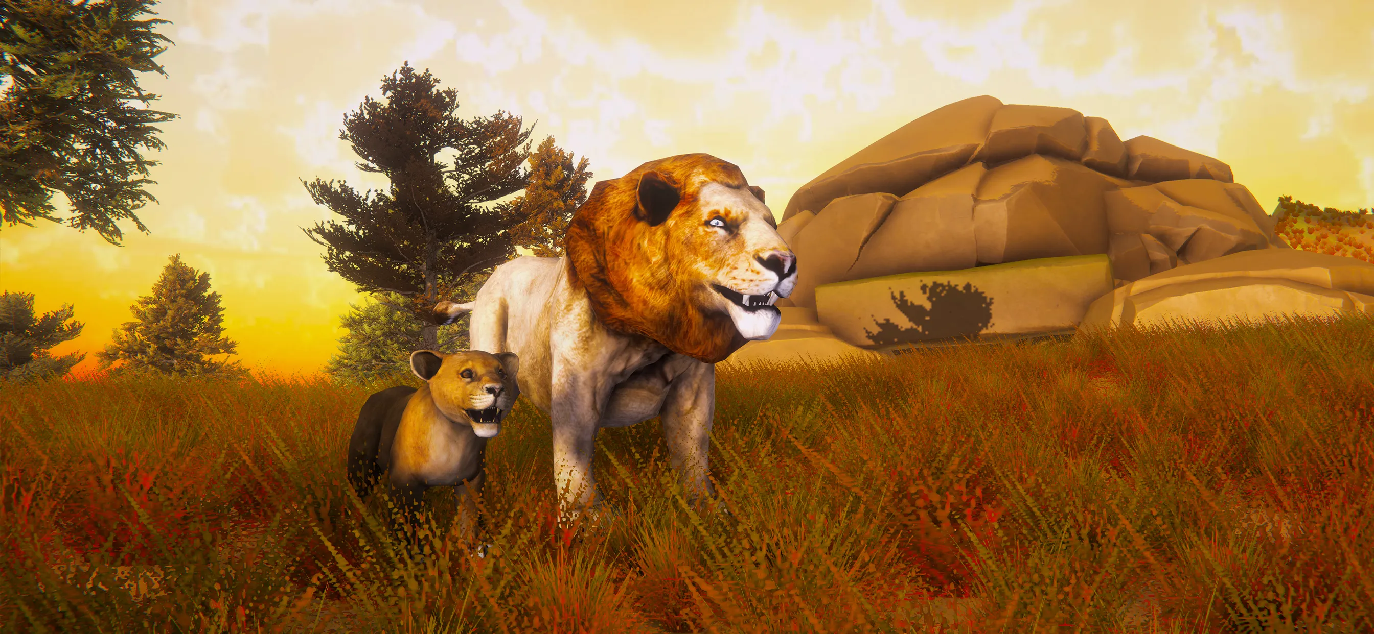 Lion Games Animal Simulator | Indus Appstore | Screenshot