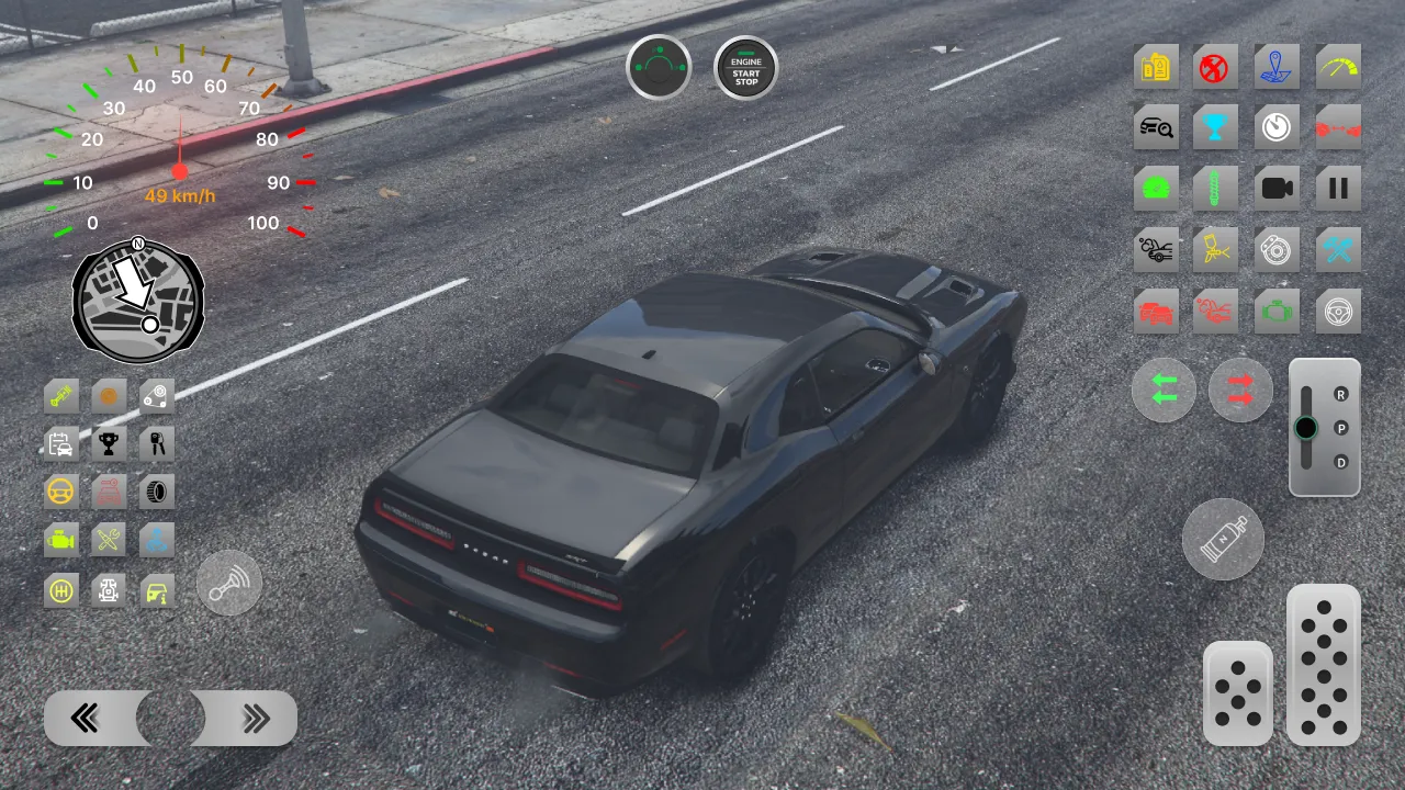 Dodge Demon Hellcat Simulator | Indus Appstore | Screenshot