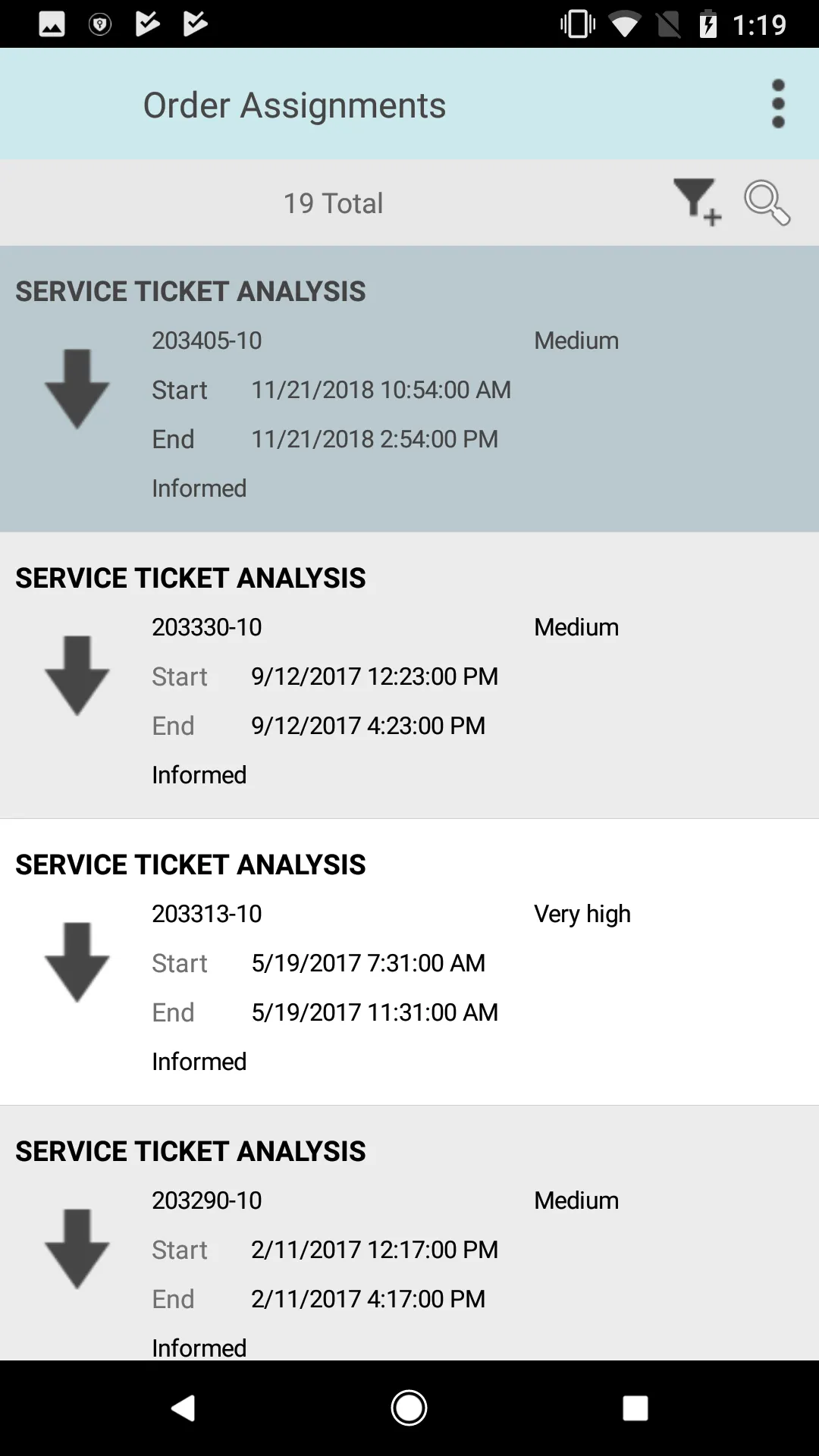 SAP CRM Service Manager | Indus Appstore | Screenshot